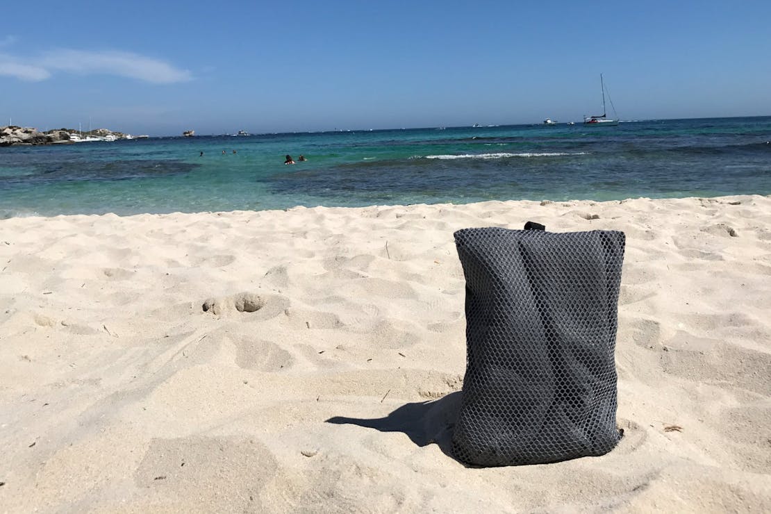 Packtowl Personal at the Beach