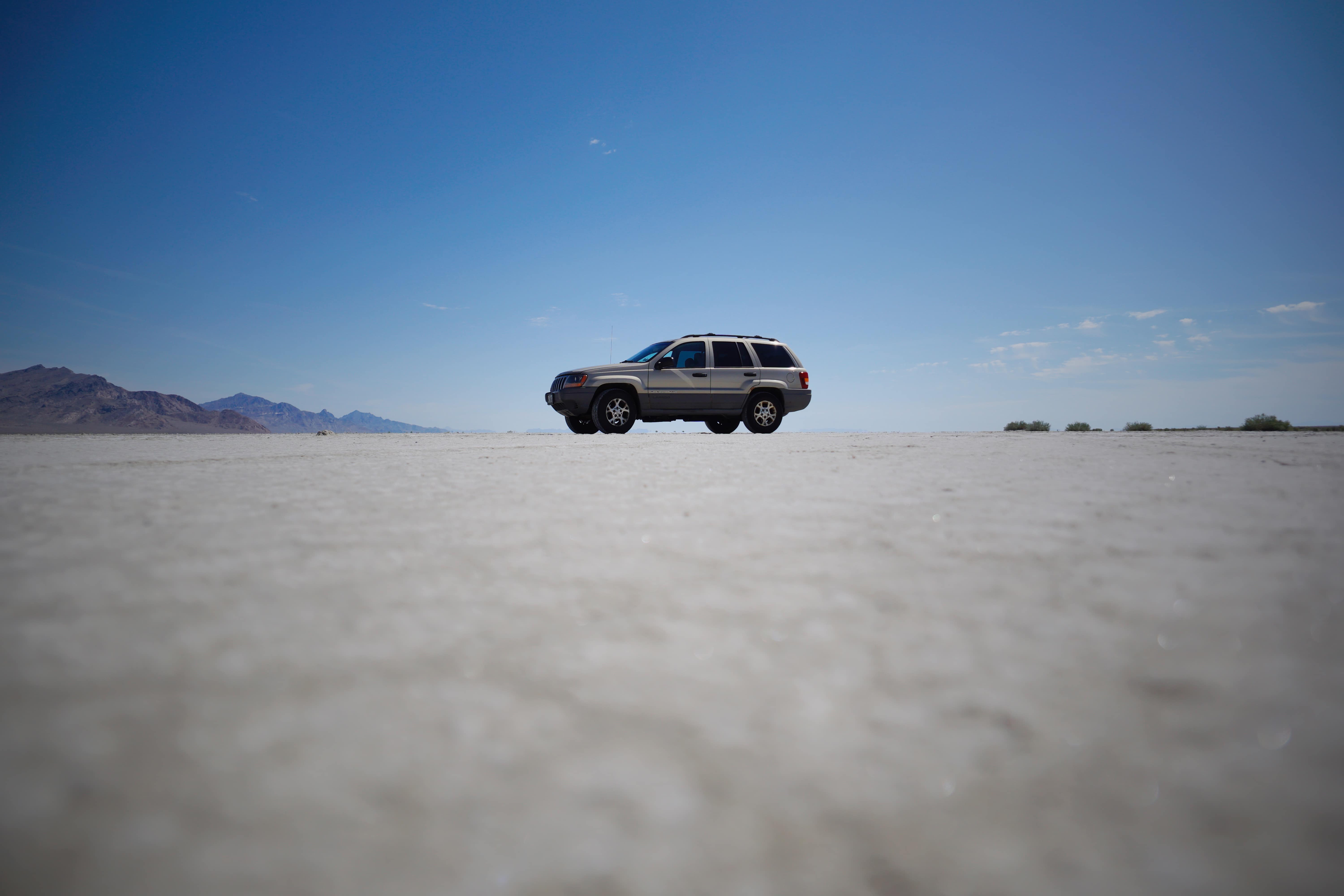 Phil Oliver's 2000 Jeep Grand Cherokee, Bonneville Salt Flats, Utah