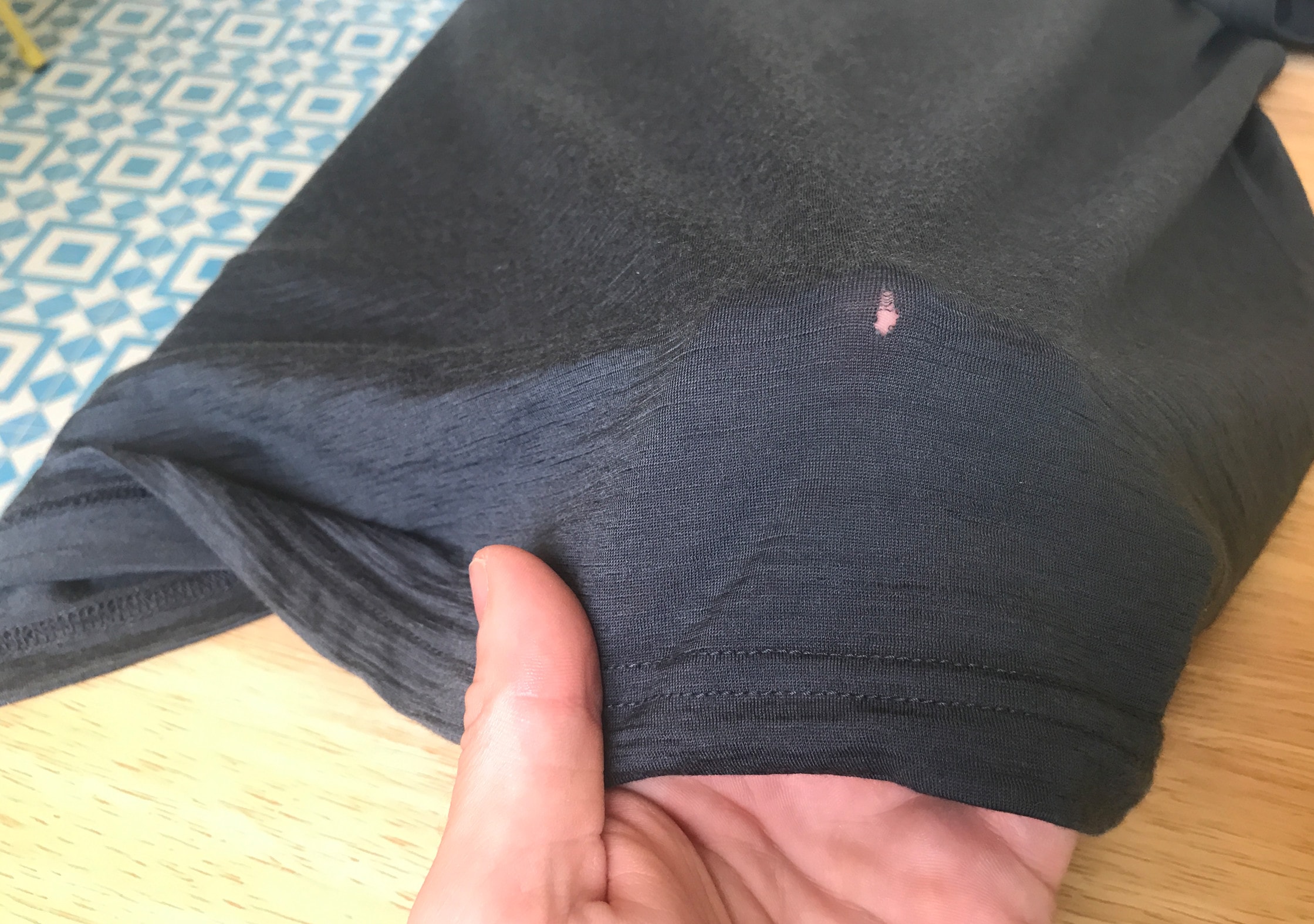 Hole in Unbound Merino Shirt