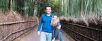 Rebecca & Nathan of Always A Friday | Arashiyama Bamboo Forest, Kyoto, Japan