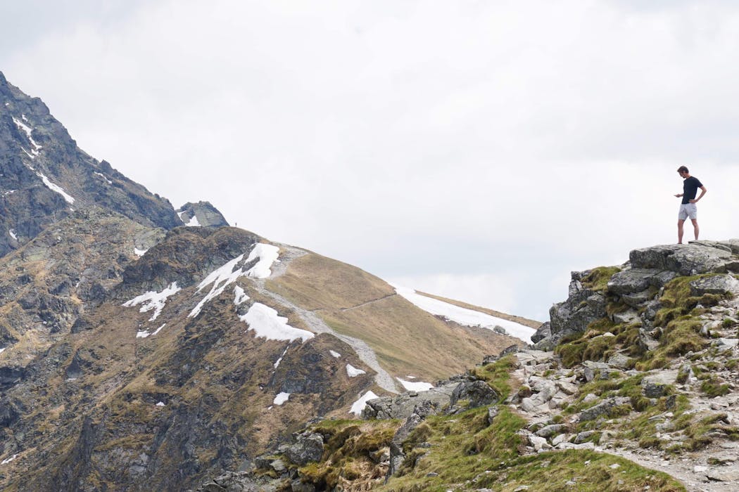 Matthew Hayto in the Polish High Tatra Mountains