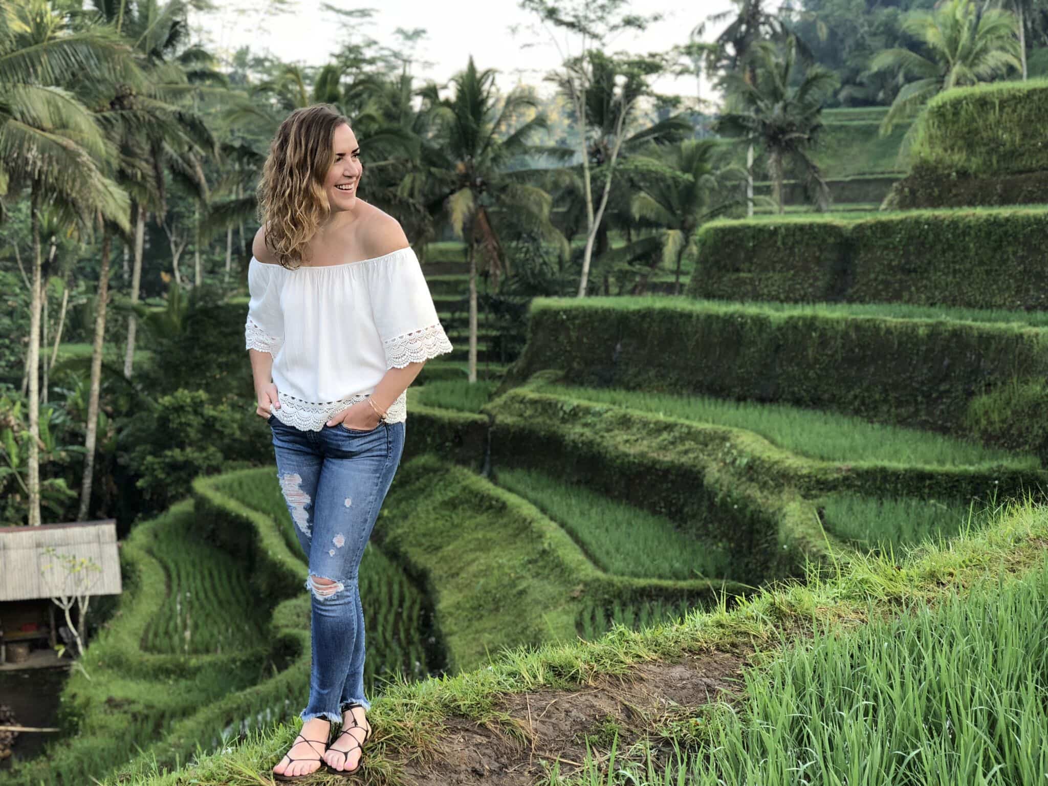 Laura Ivanova in Bali