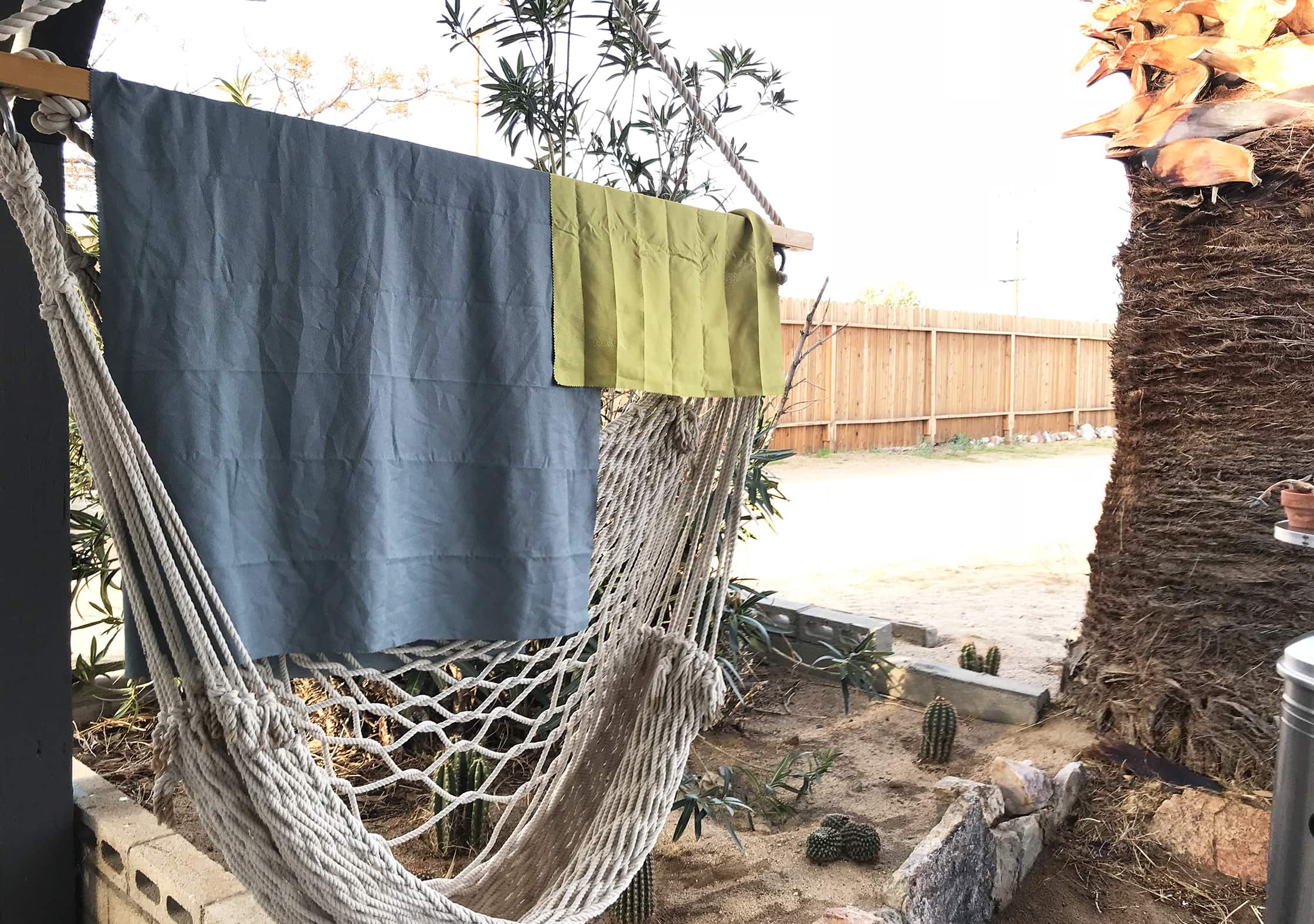 Matador NanoDry Towels On Hammock