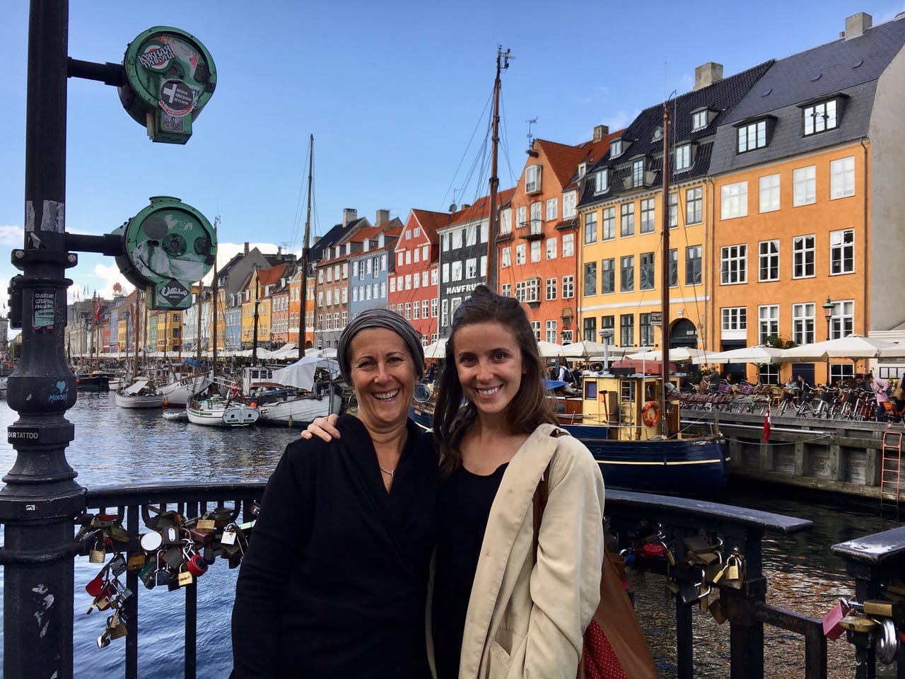 Natasha and Her Mom in Copenhagen (Thanks to $300 Flights)