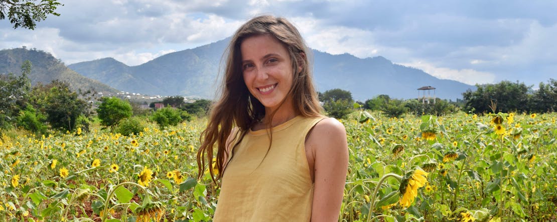 Natasha Brownlee in Morogoro, Tanzania