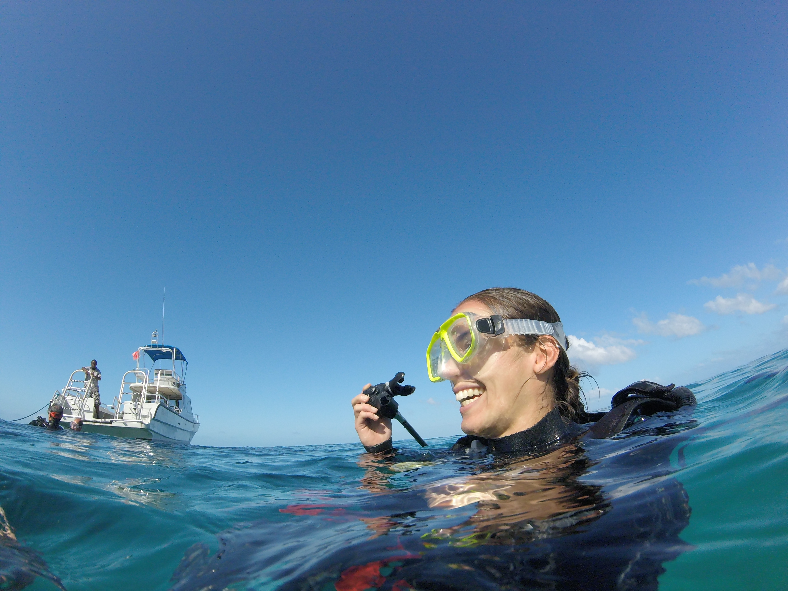 Kelsey Scuba Diving in Caye Caulker, Belize