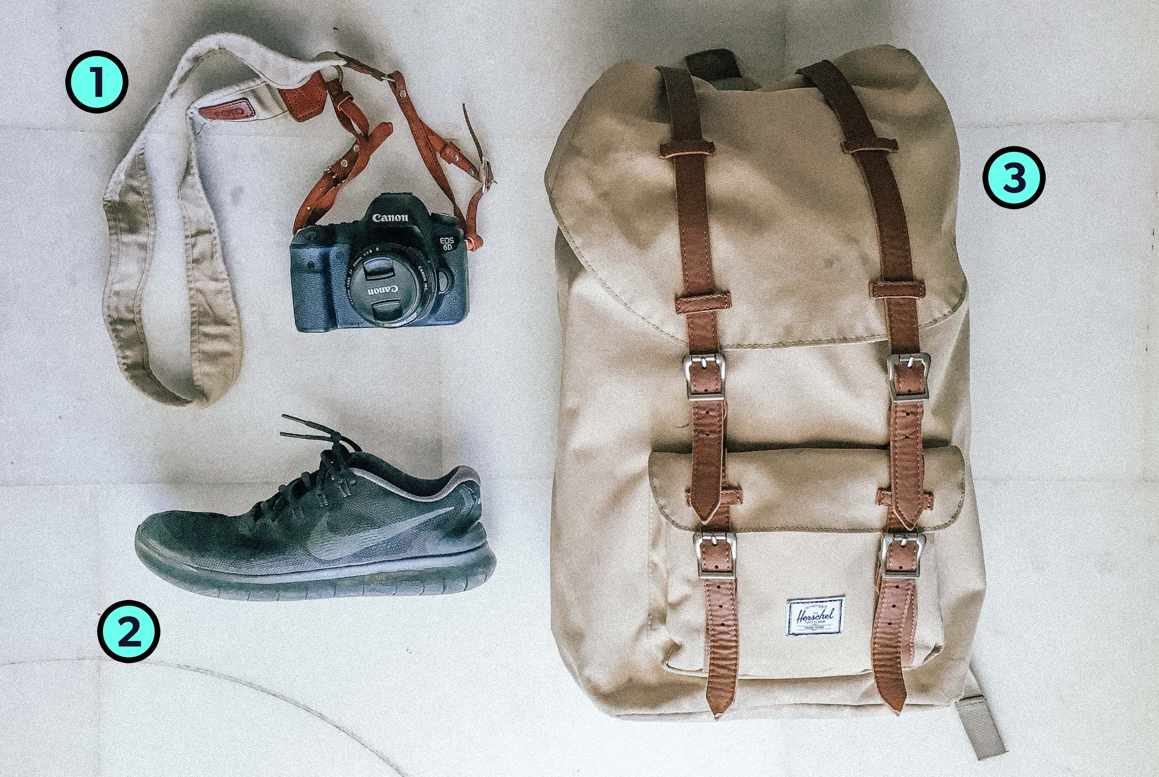 Daniel Sammut's Trusty Three Travel Items