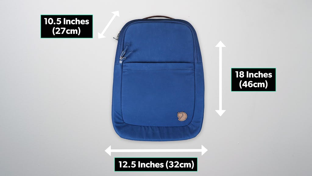 fjallraven bag size guide