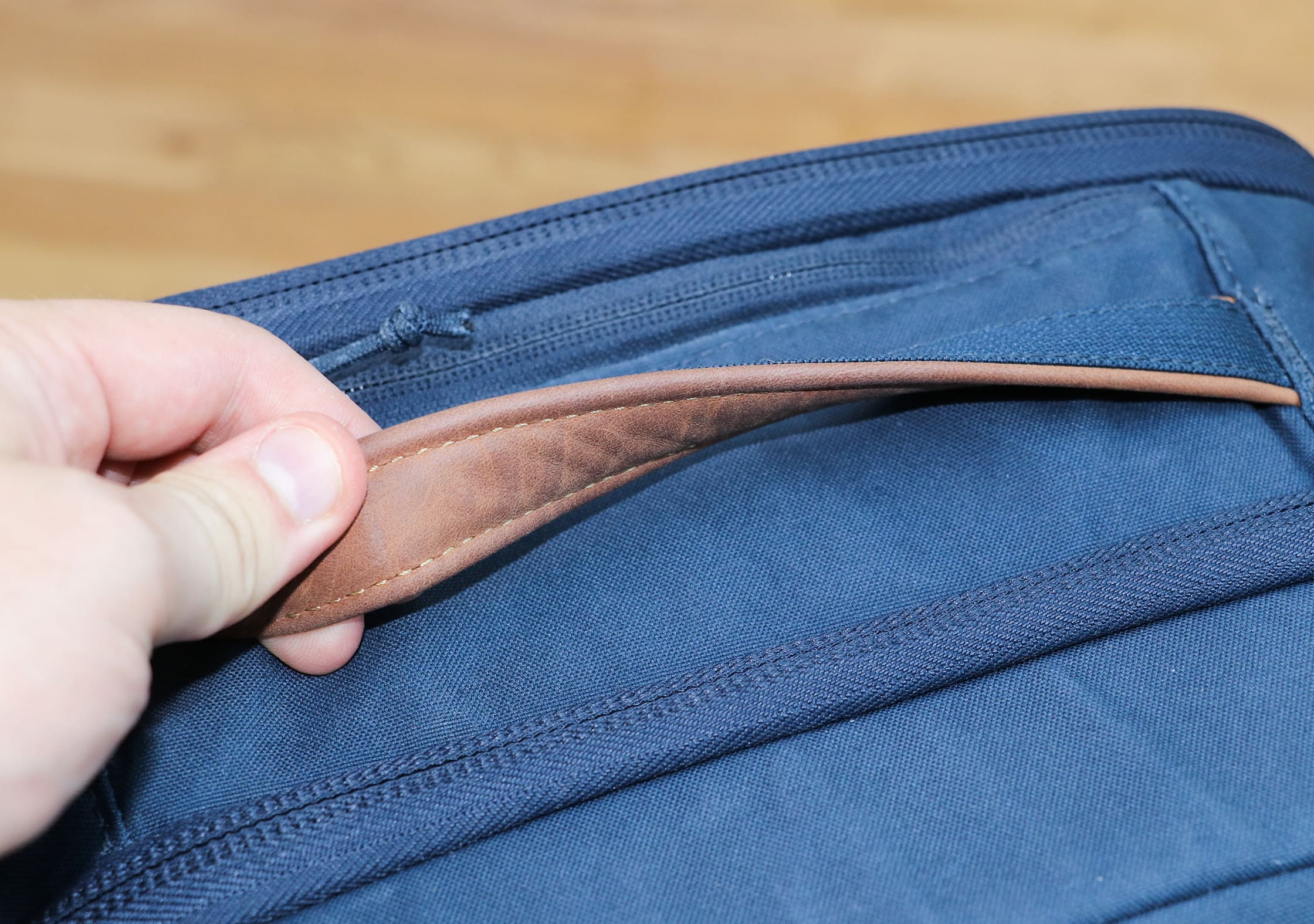 Fjallraven Travel Pack Leather Handles