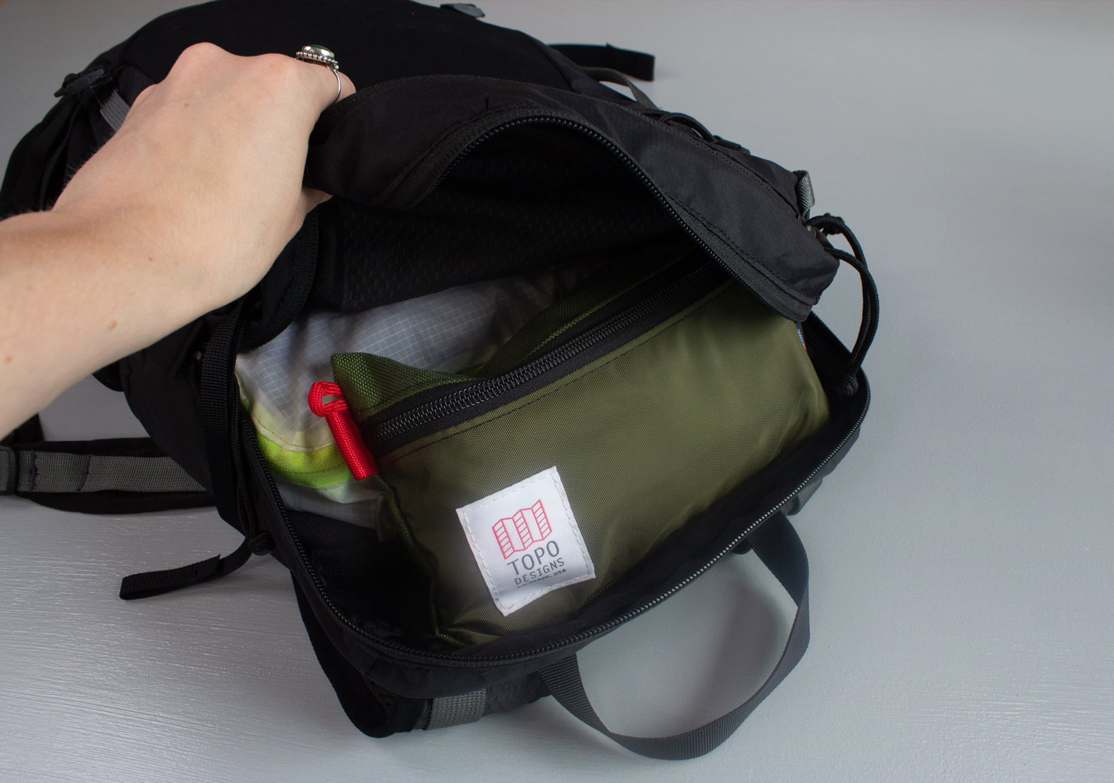 Mystery Ranch In and Out Packable Daypack Main Compartment