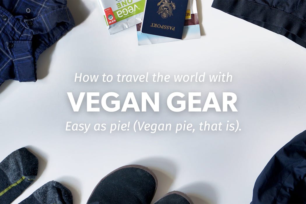 Vegan World Travel Gear Guide