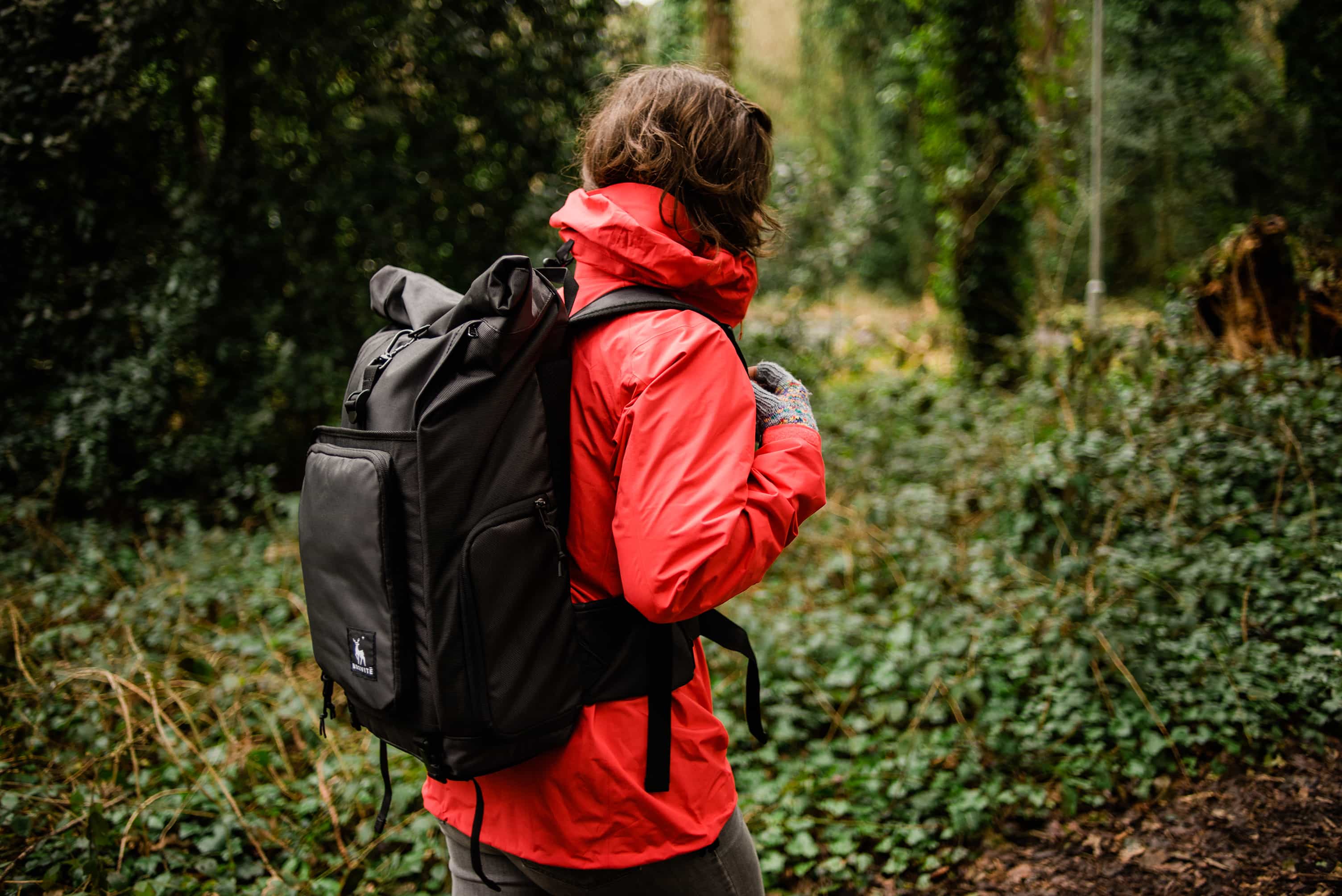 Brevite roll-top camera backpack in England