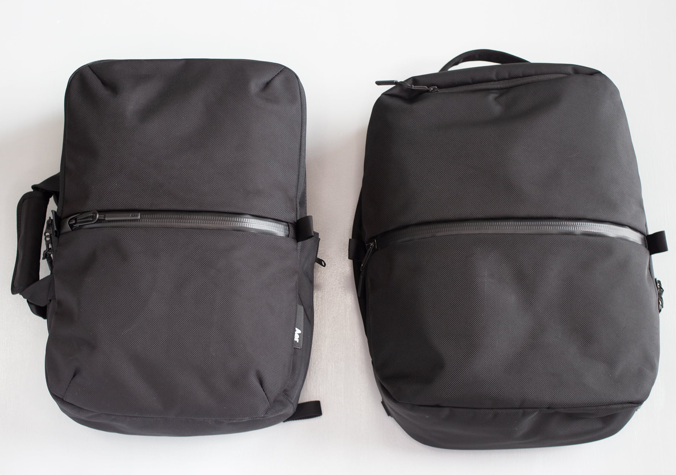 Aer Flight Pack 2 Compared With Flight Pack 1