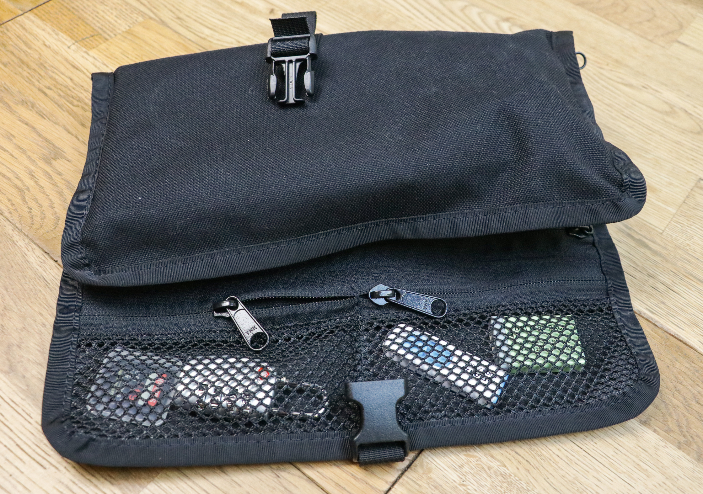 Duraflex Buckle & YKK Zips