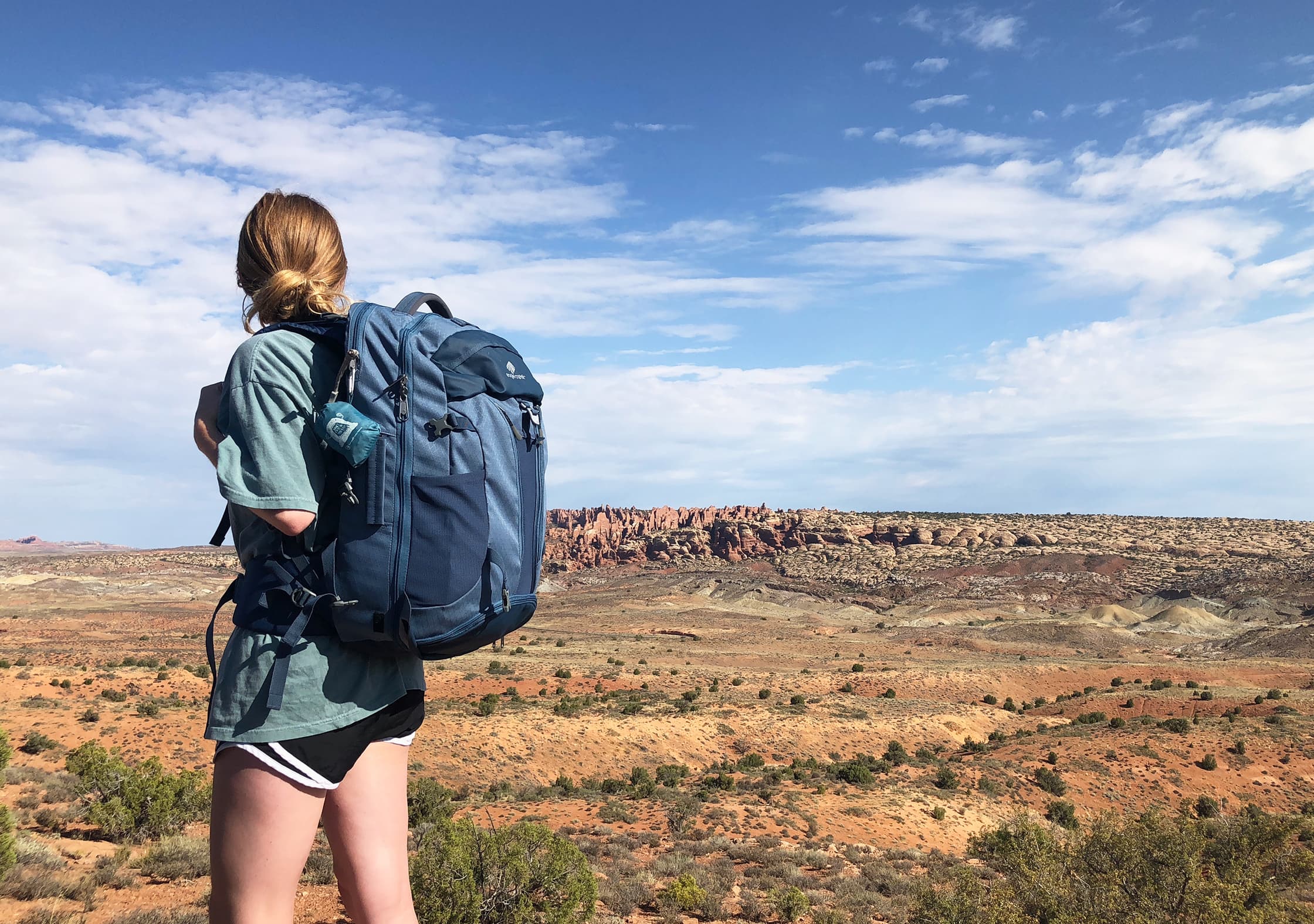 Eagle Creek Global Companion 40L Travel Pack at Arches National Park