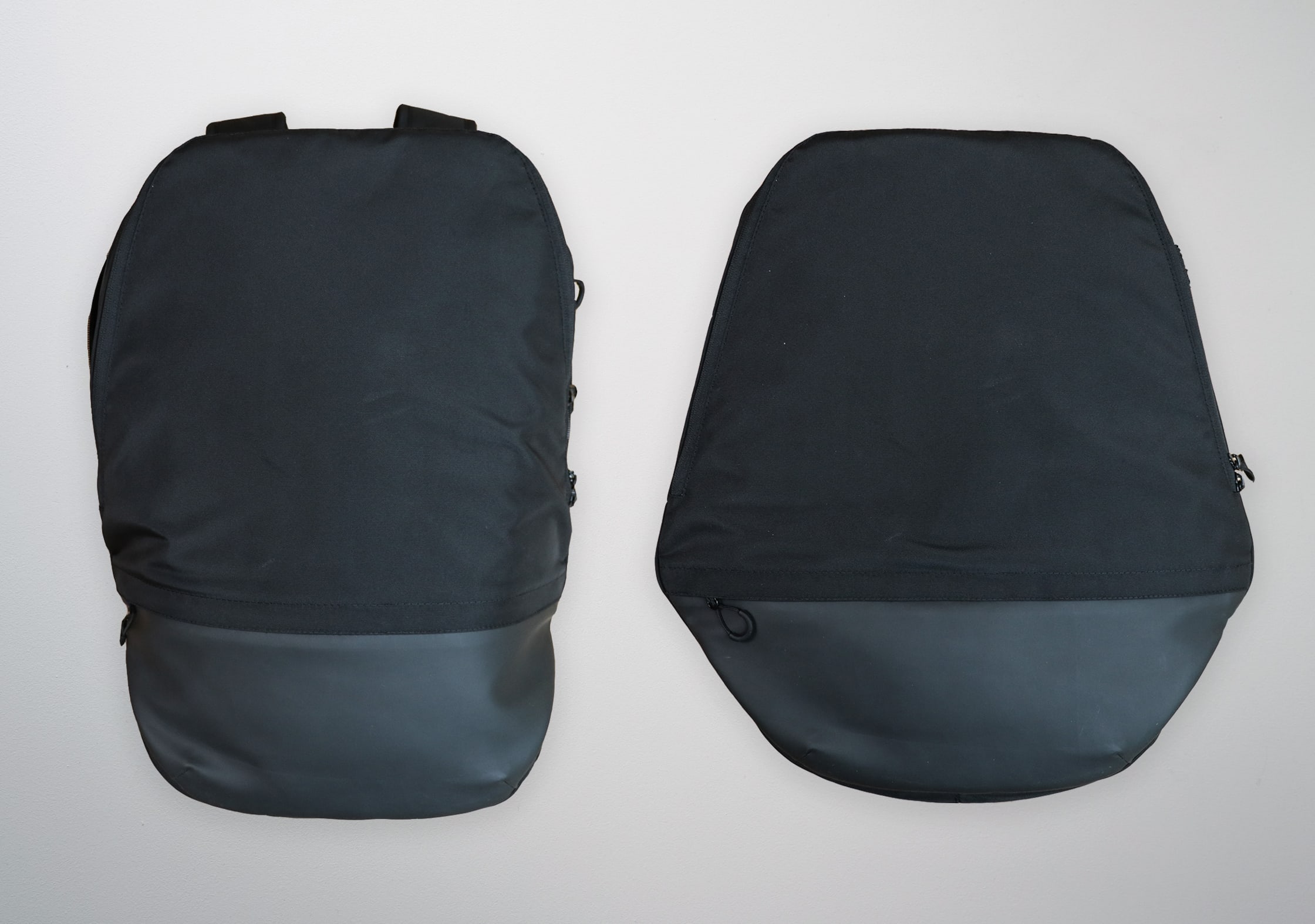 OPPOSETHIS Invisible Carry-On Full Vs Half-Empty Daypack Mode