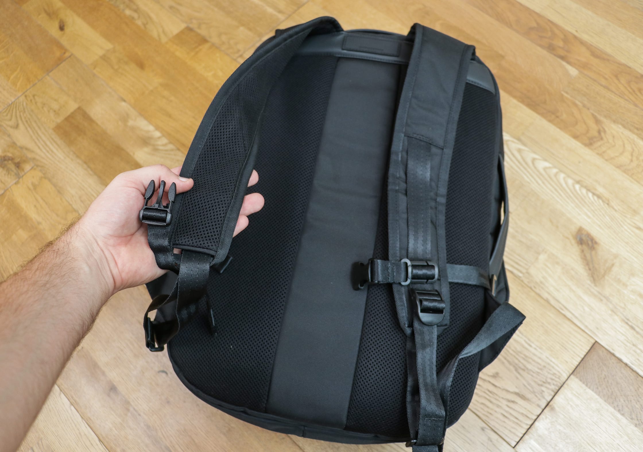 OPPOSETHIS Invisible Carry-On Shoulder Straps & Back Padding