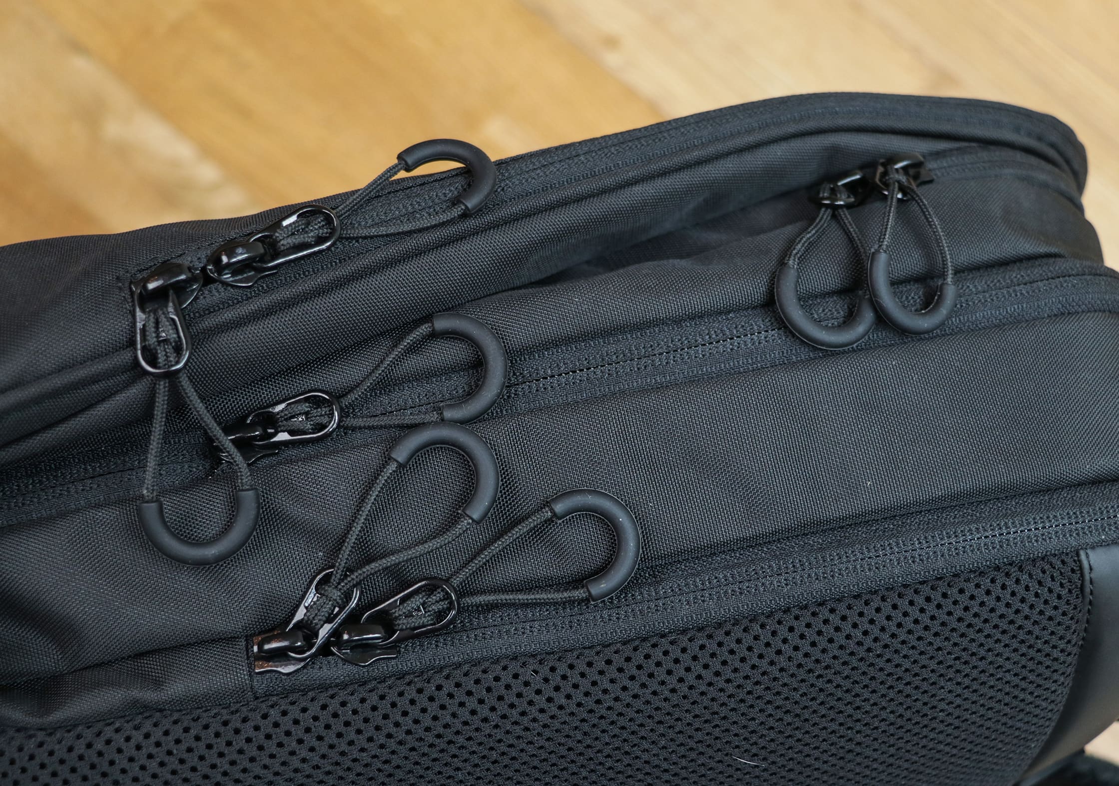 OPPOSETHIS Invisible Carry-On - So Many Zipper Pulls!