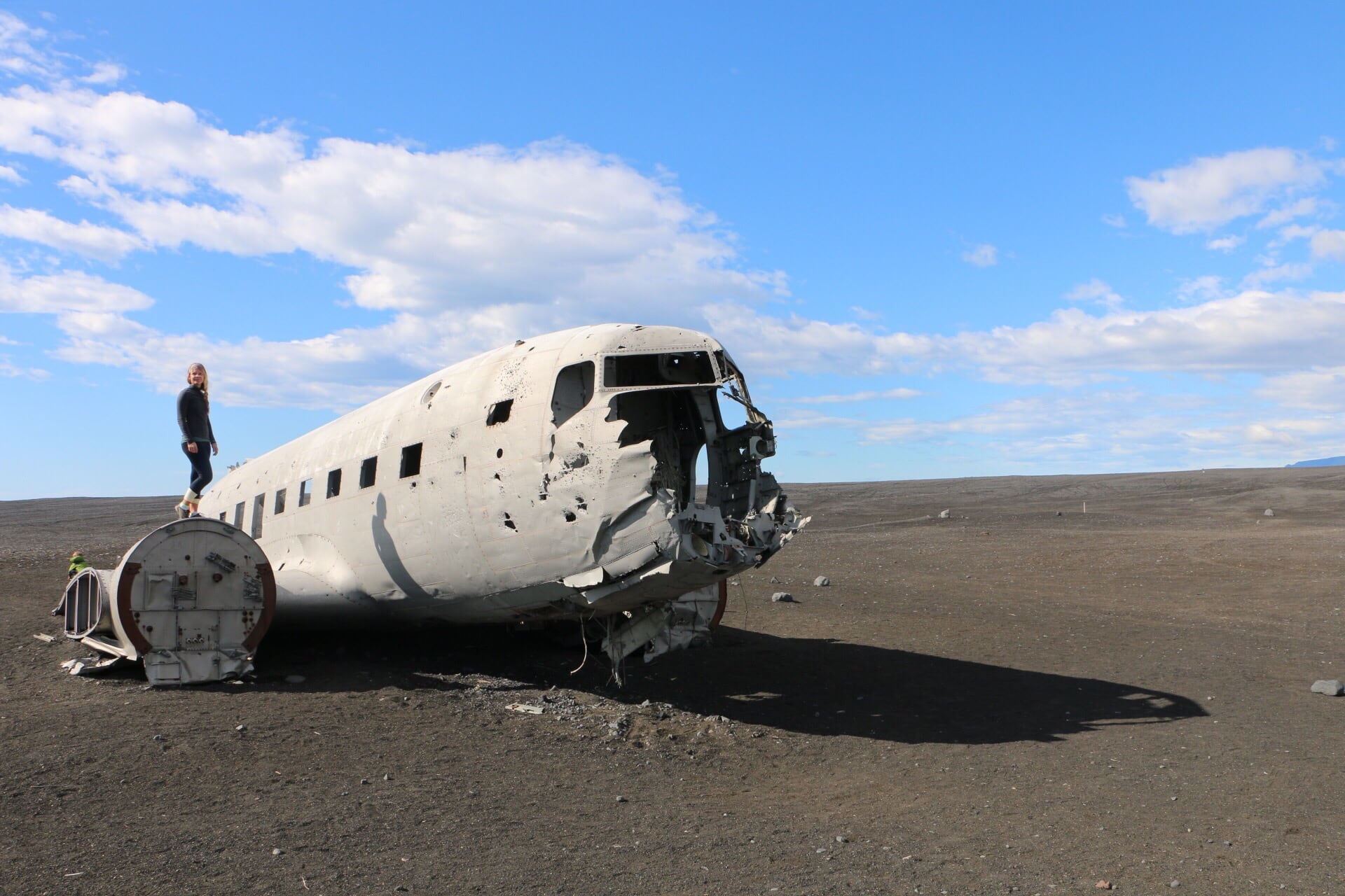 Shalee in Iceland