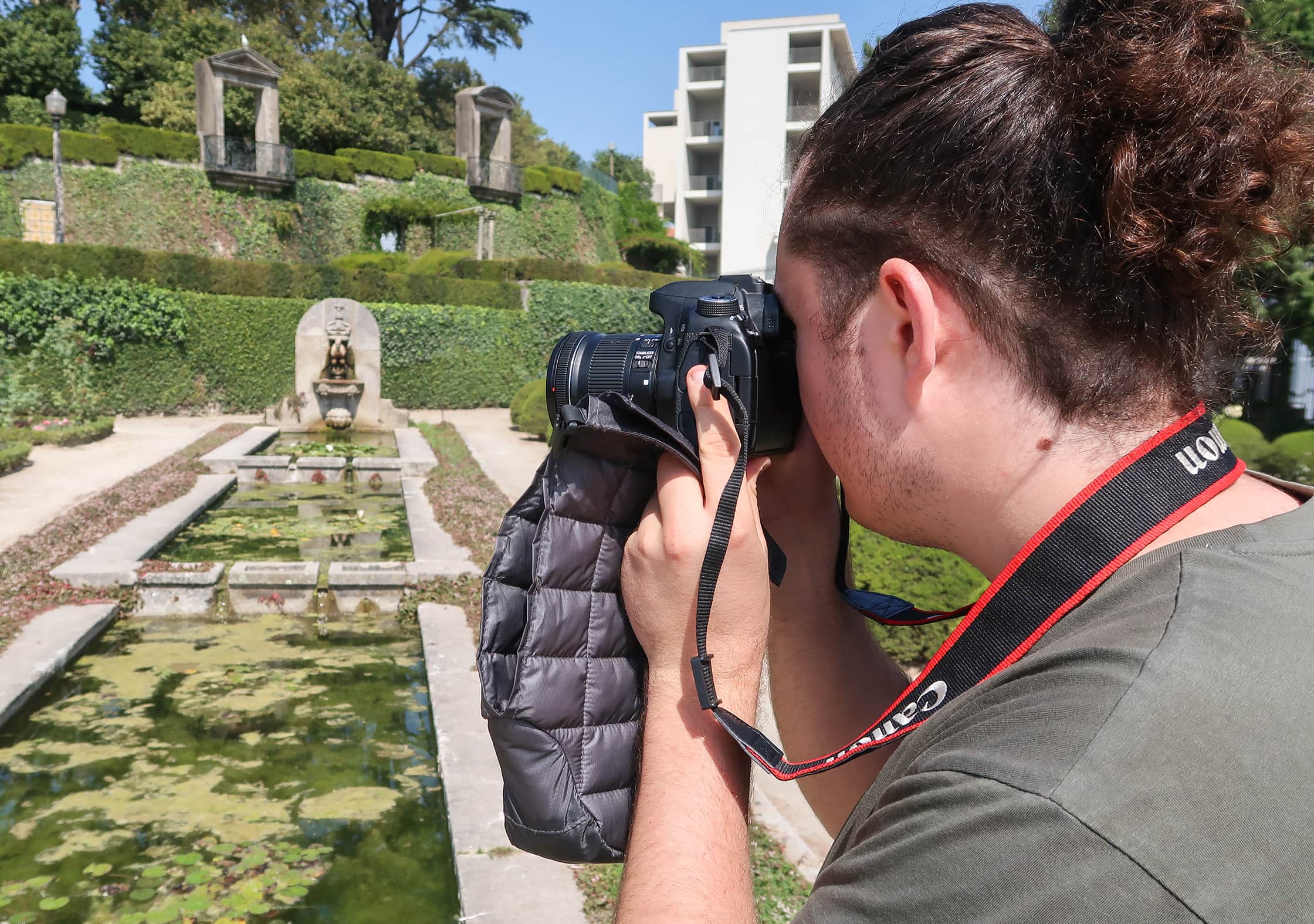 Matador Camera Base Layer At The Crystal Palace Gardens In Porto, Portugal