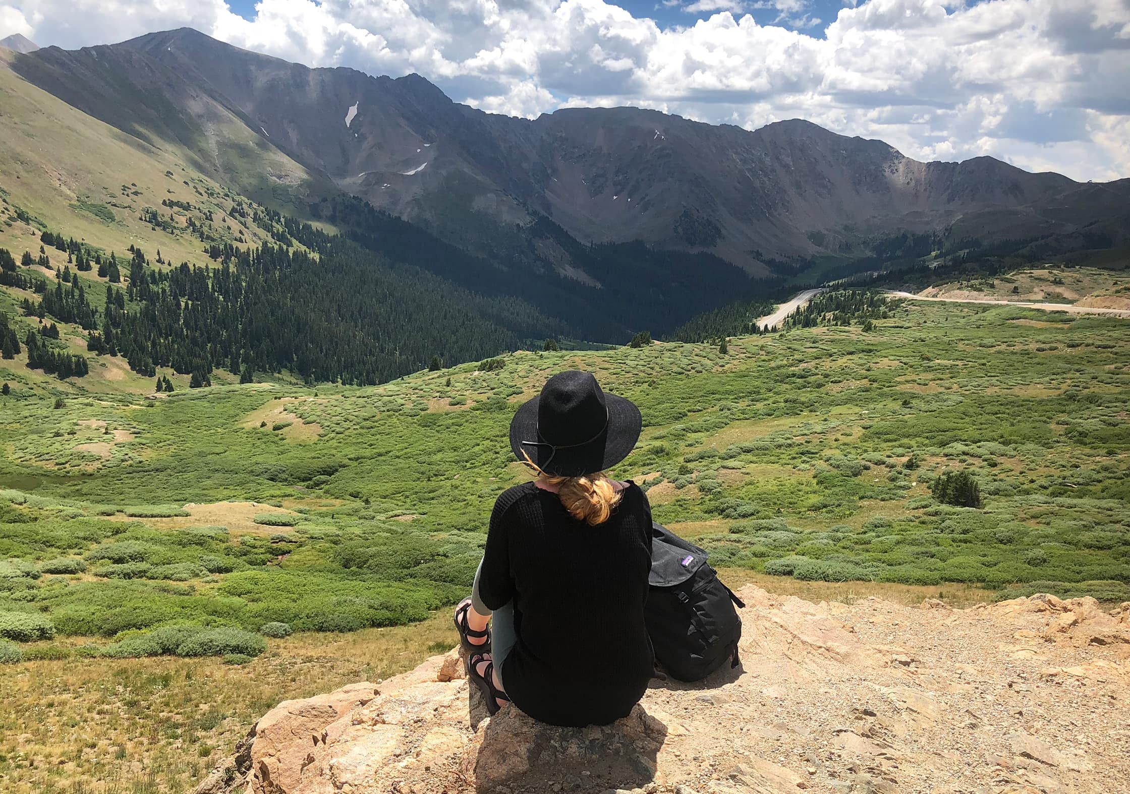 Patagonia Arbor Classic Pack At Loveland Pass, Colorado