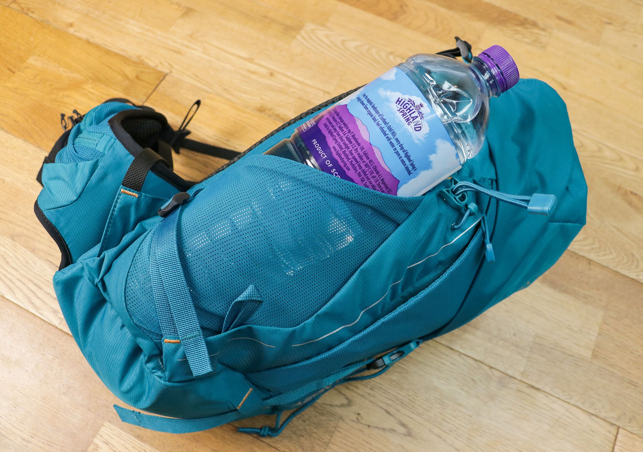 Water Bottle Pocket On The Lowe Alpine Aeon