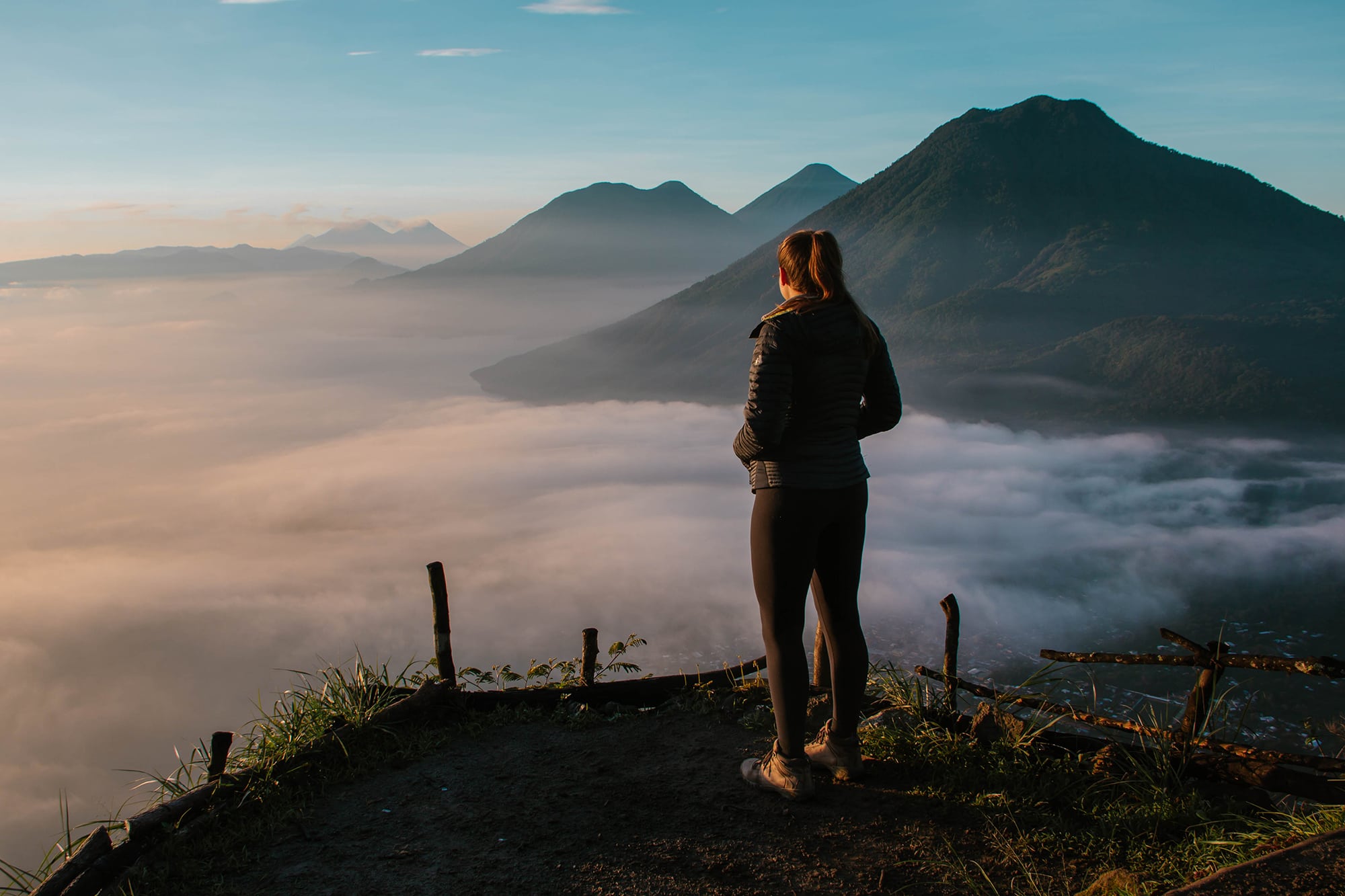 Erica Latack at Rostro Maya, Lake Atitlan, Guatemala