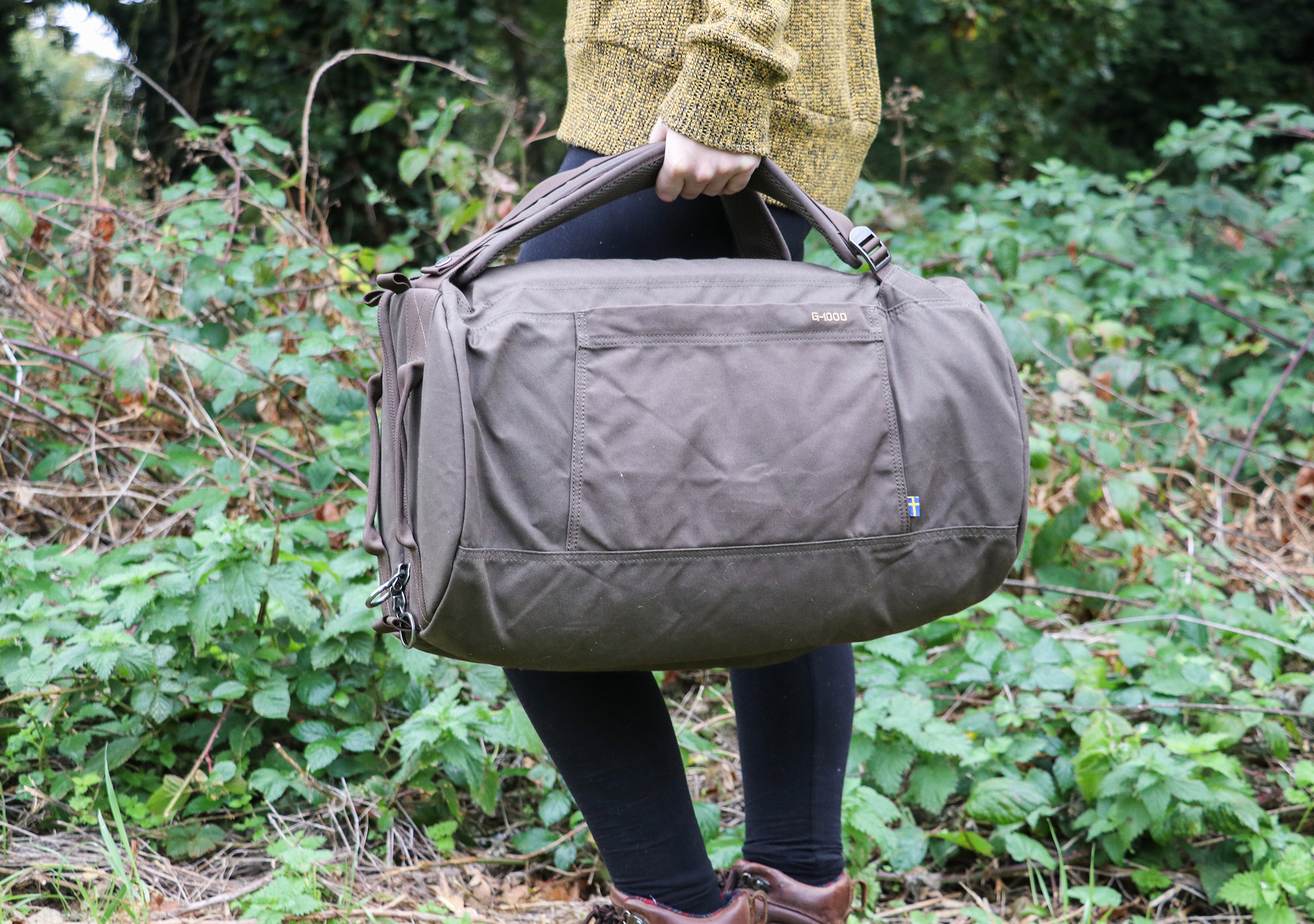 Carrying The Fjallraven Splitpack As A Duffel