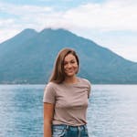 Erica Latack at Lake Atitlan, Guatemala