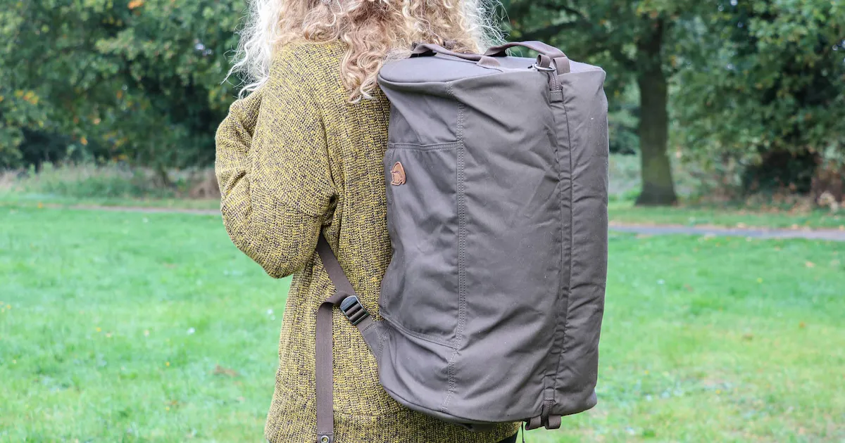 splitpack large backpack fjllrven Travel bag black 58 cm Smart zip Fjallraven Splitpack Backpack-Duffel Hybrid