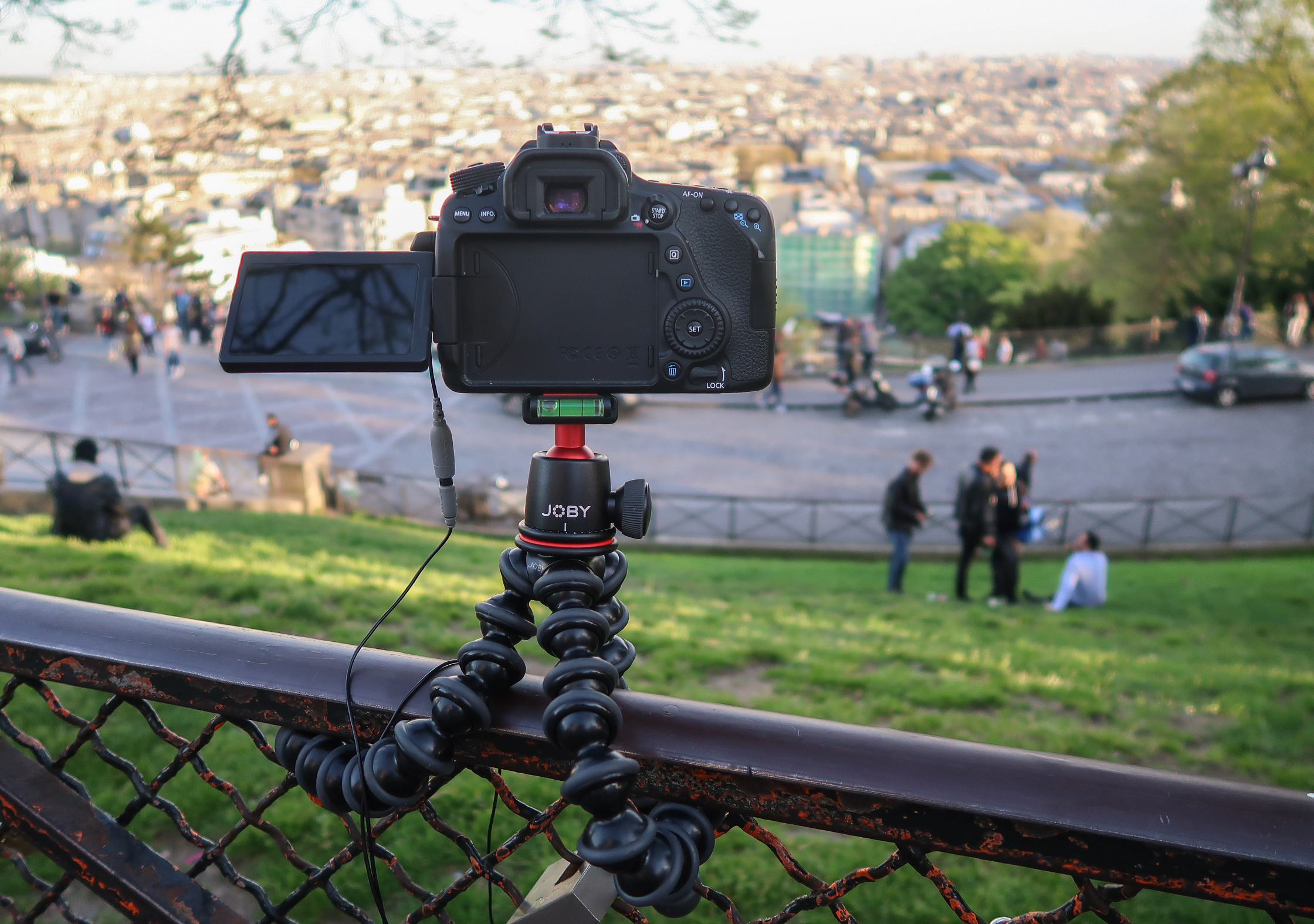 JOBY GorillaPod 3K At The Sacre Coeur In Paris, France