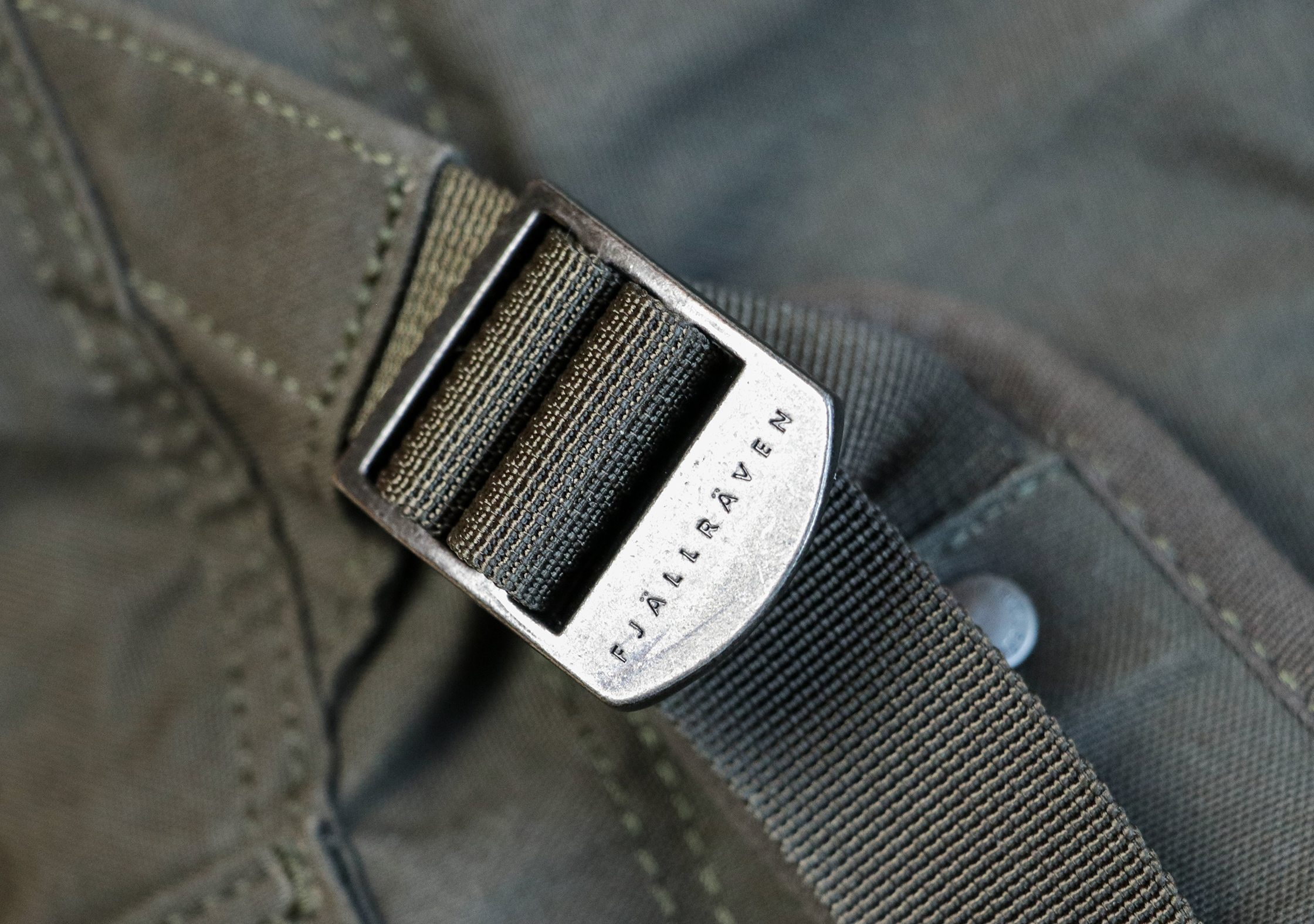 Metal Buckle On The Fjallraven Splitpack