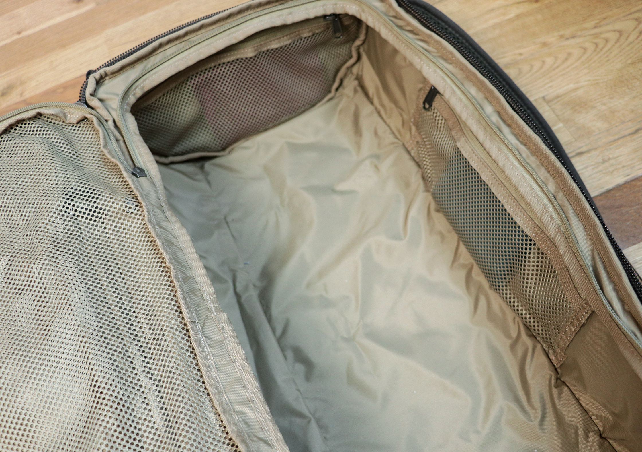 Right-Side Compartment Of The Fjallraven Splitpack