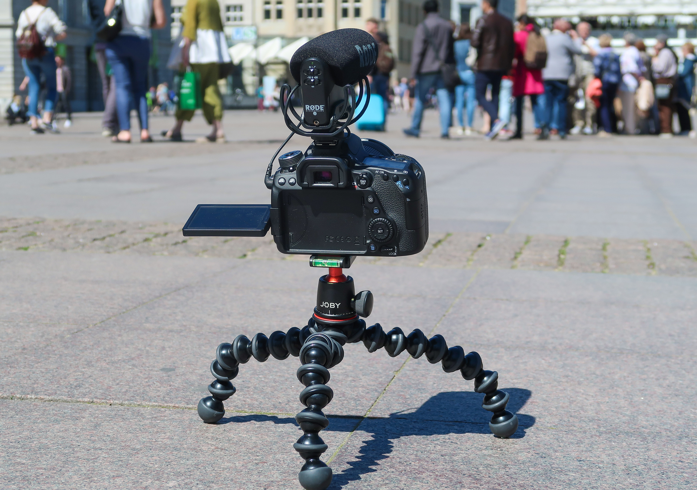 Using The JOBY GorillaPod 3K As A Tripod In Hamburg, Germany