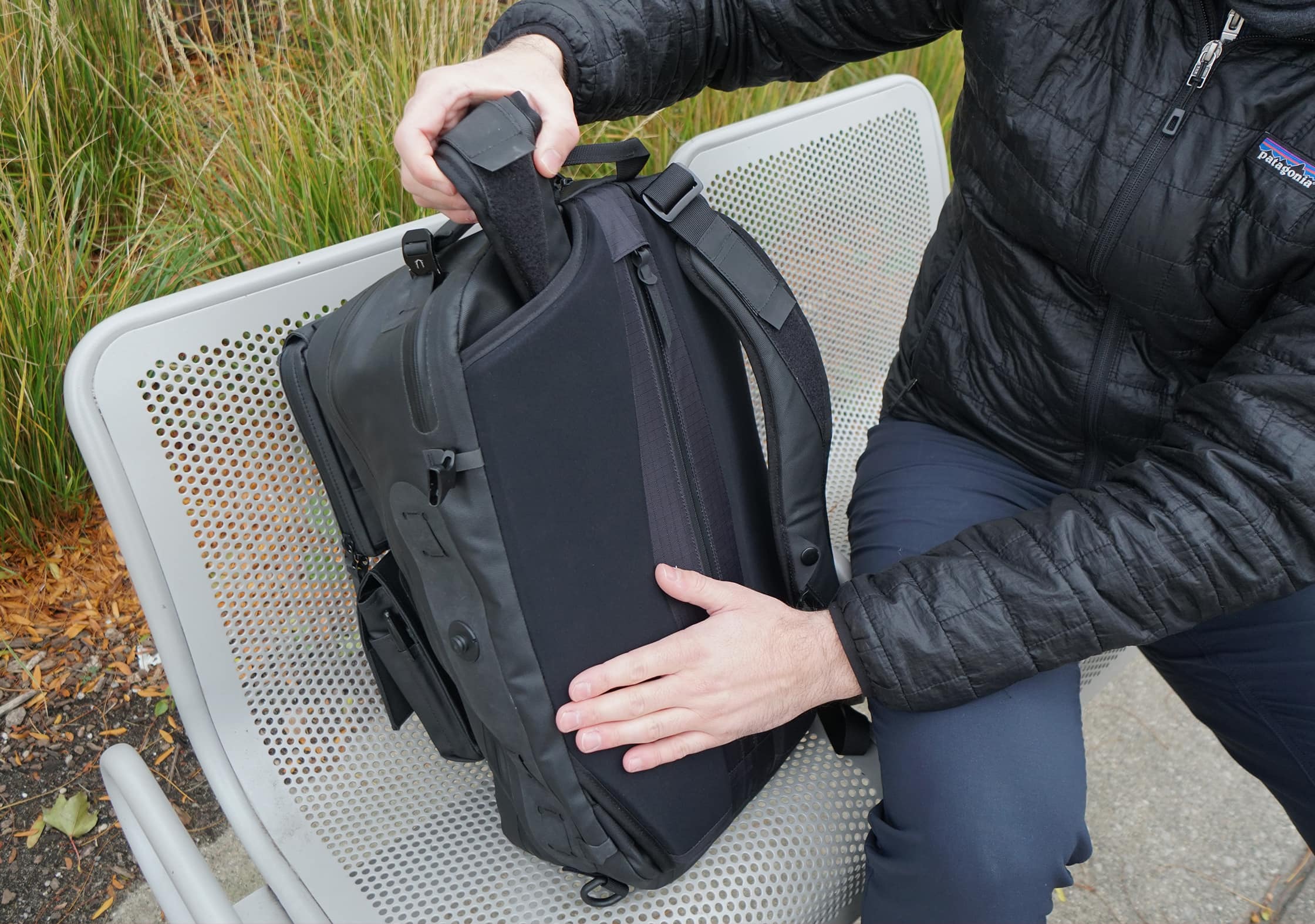 Black Ember Citadel Modular Backpack - Hiding Straps