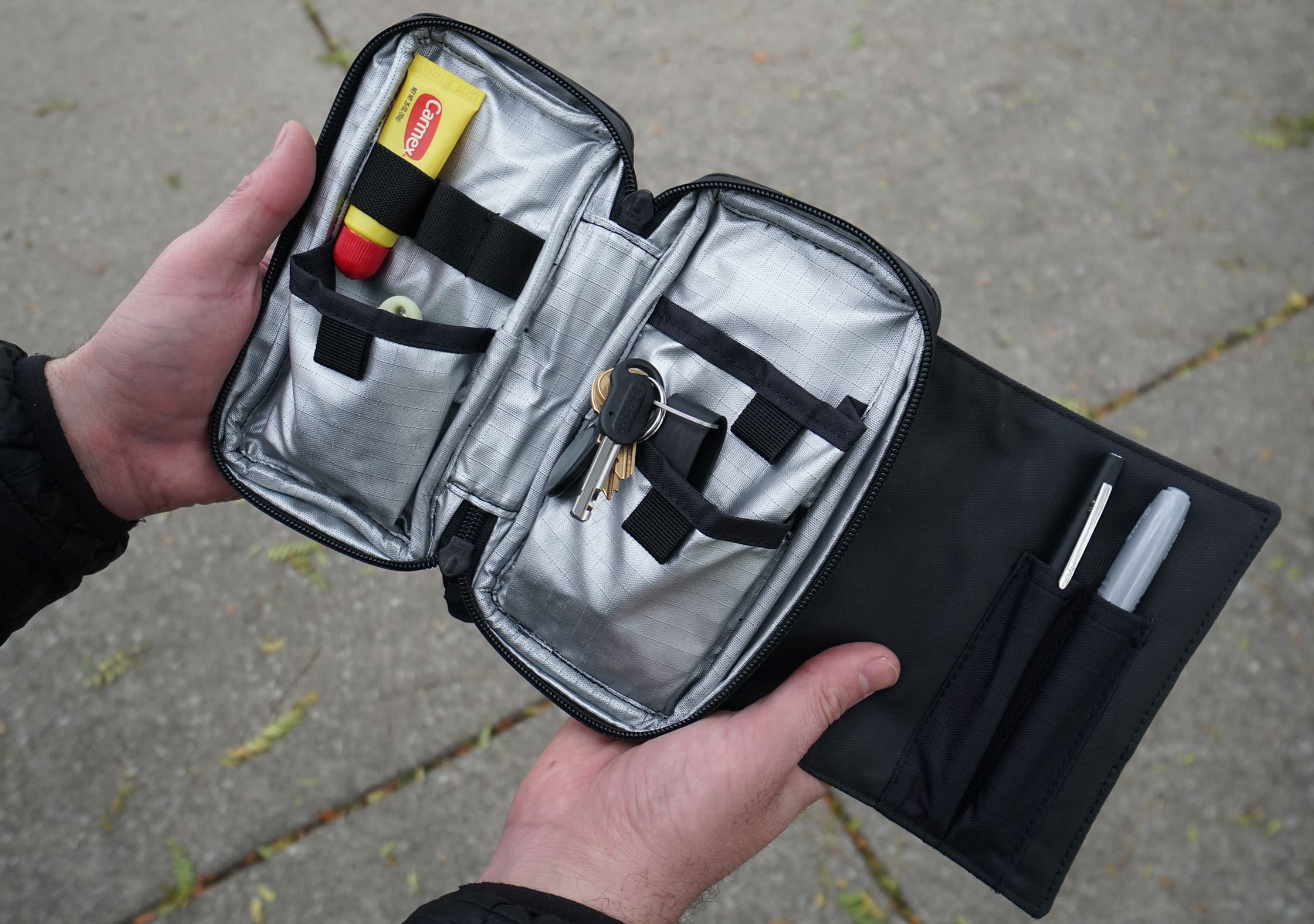 Black Ember Citadel Modular Backpack Small Admin Pouch