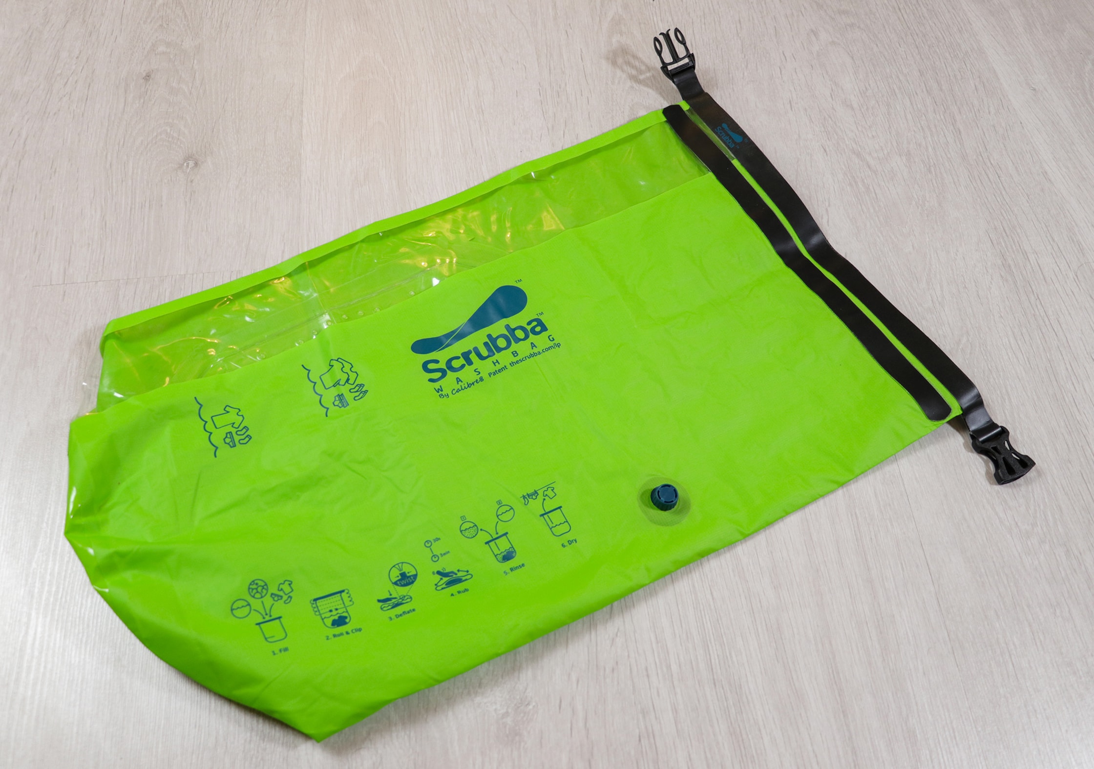 Green Scrubba Wash Bag