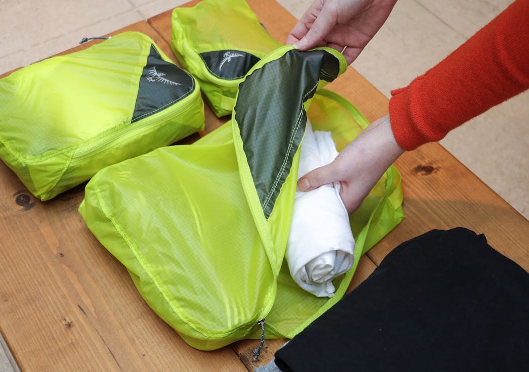 Filling The Large Osprey Ultralight Packing Cube