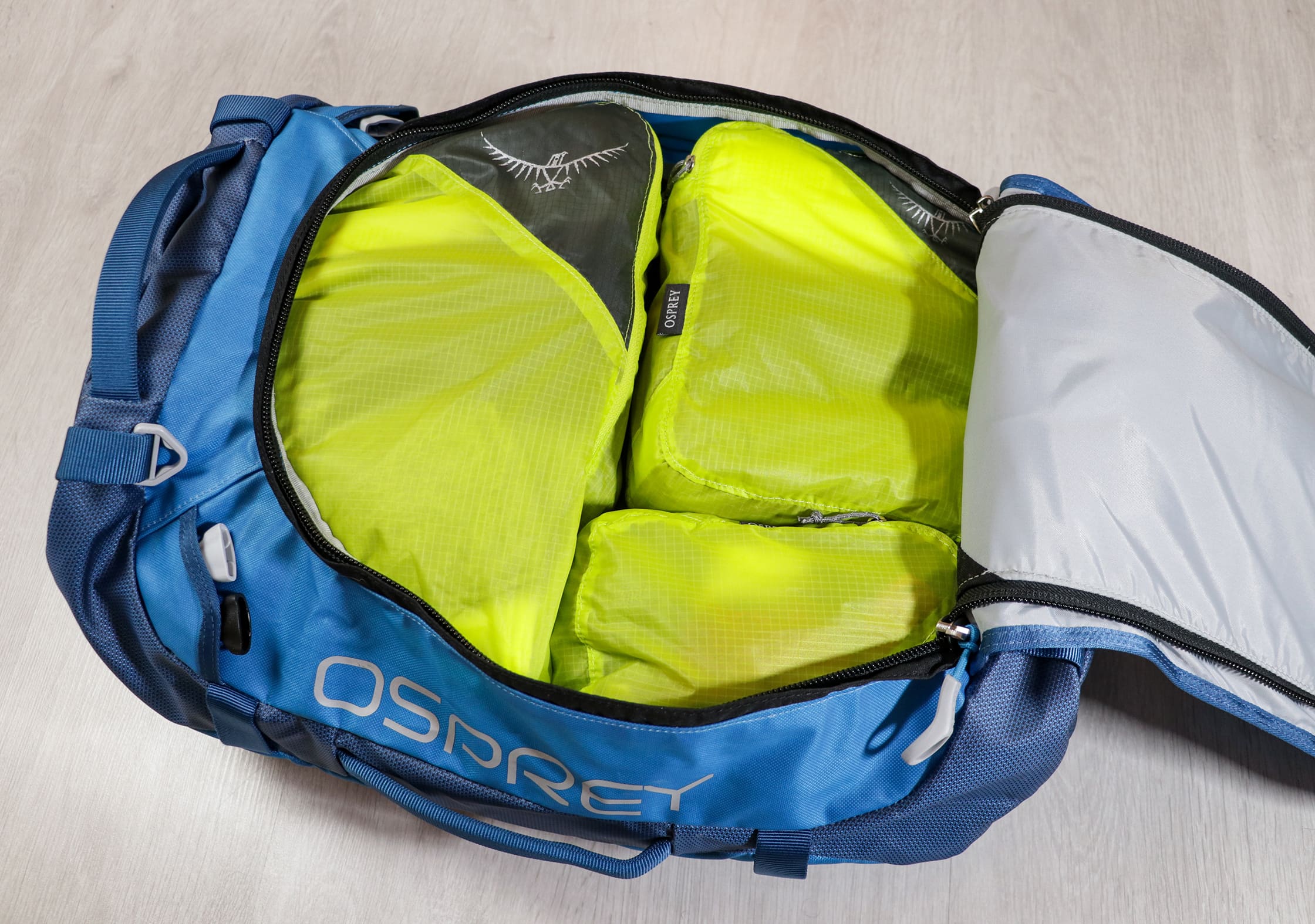 ultralight packing cubes