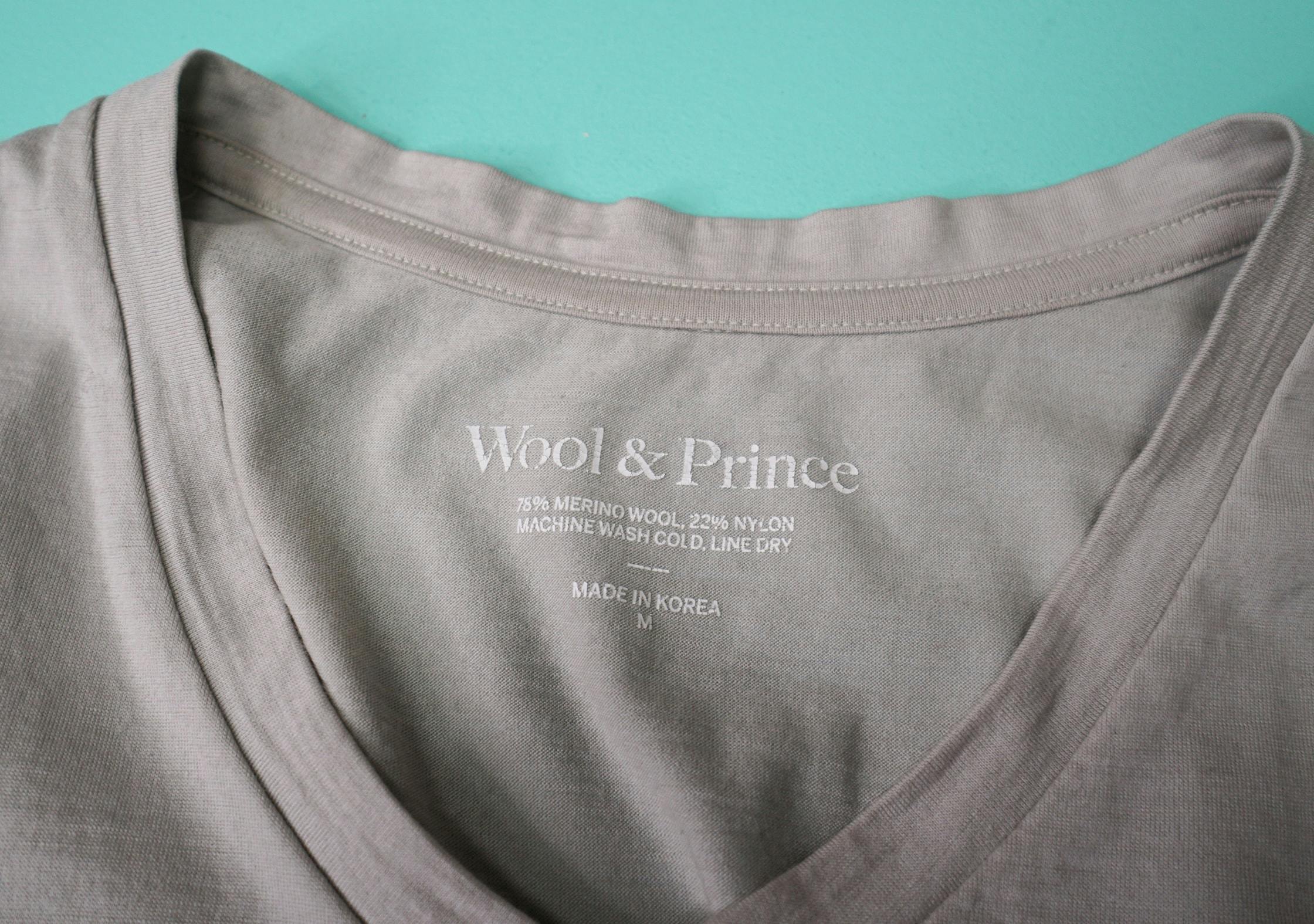 prince neck shirt