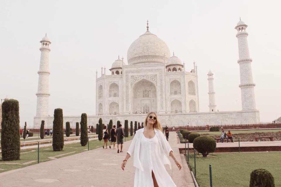 Abby McNeill in India