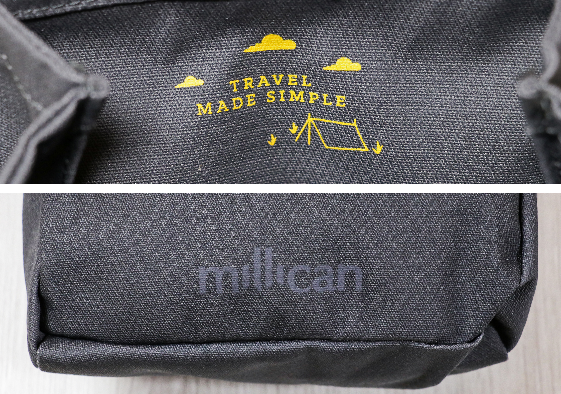 Millican Smith Utility Pouch Branding