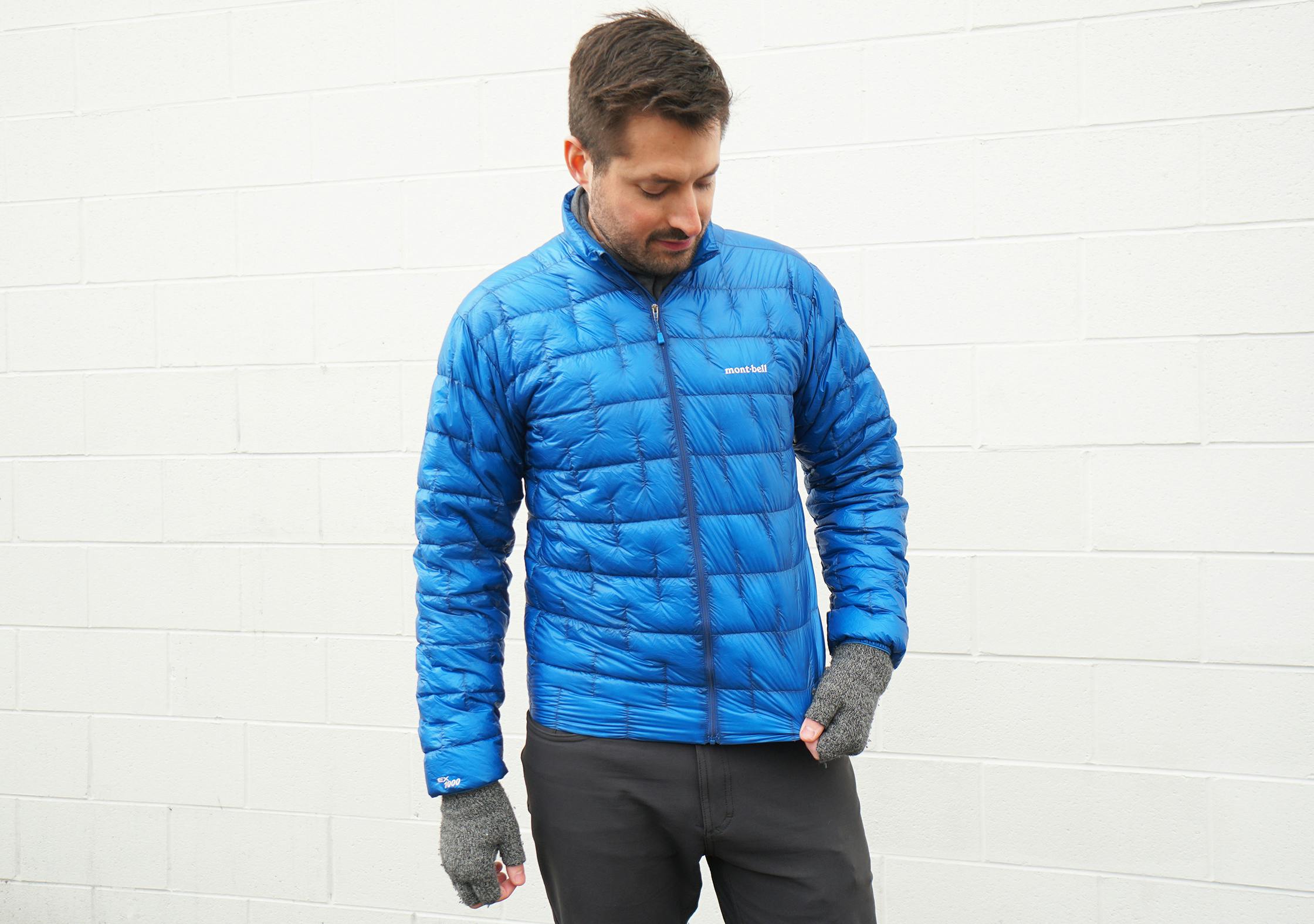 Montbell Plasma 1000 Down Jacket Materiały