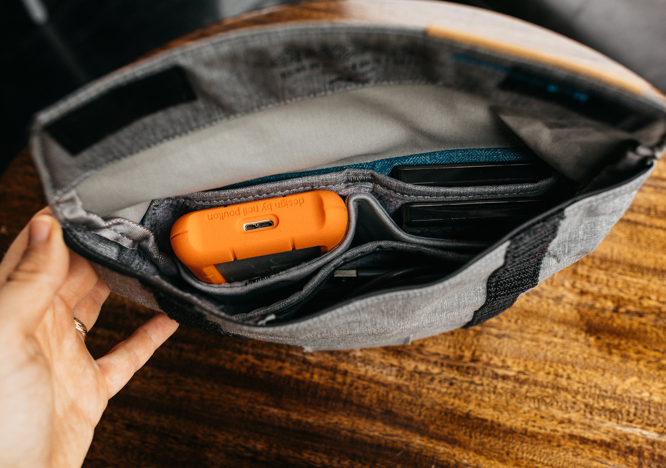 Peak Design Field Pouch Interior