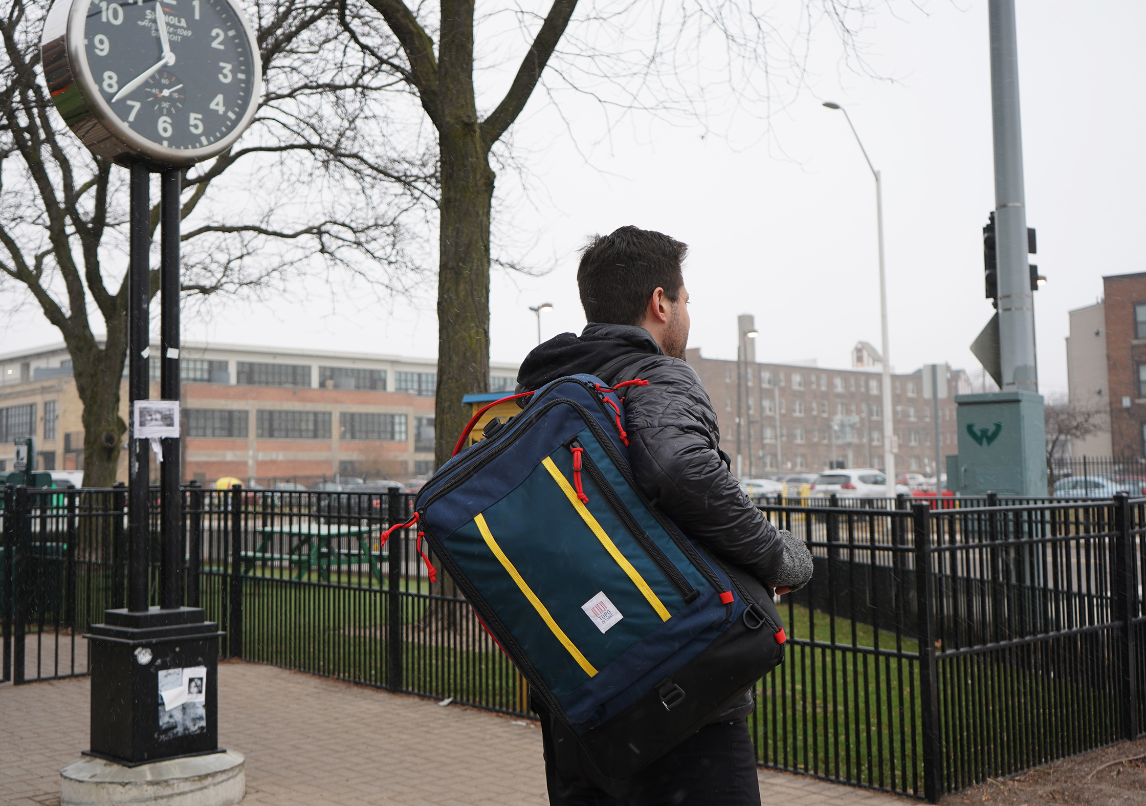 Topo Designs Travel Bag 40L In Use