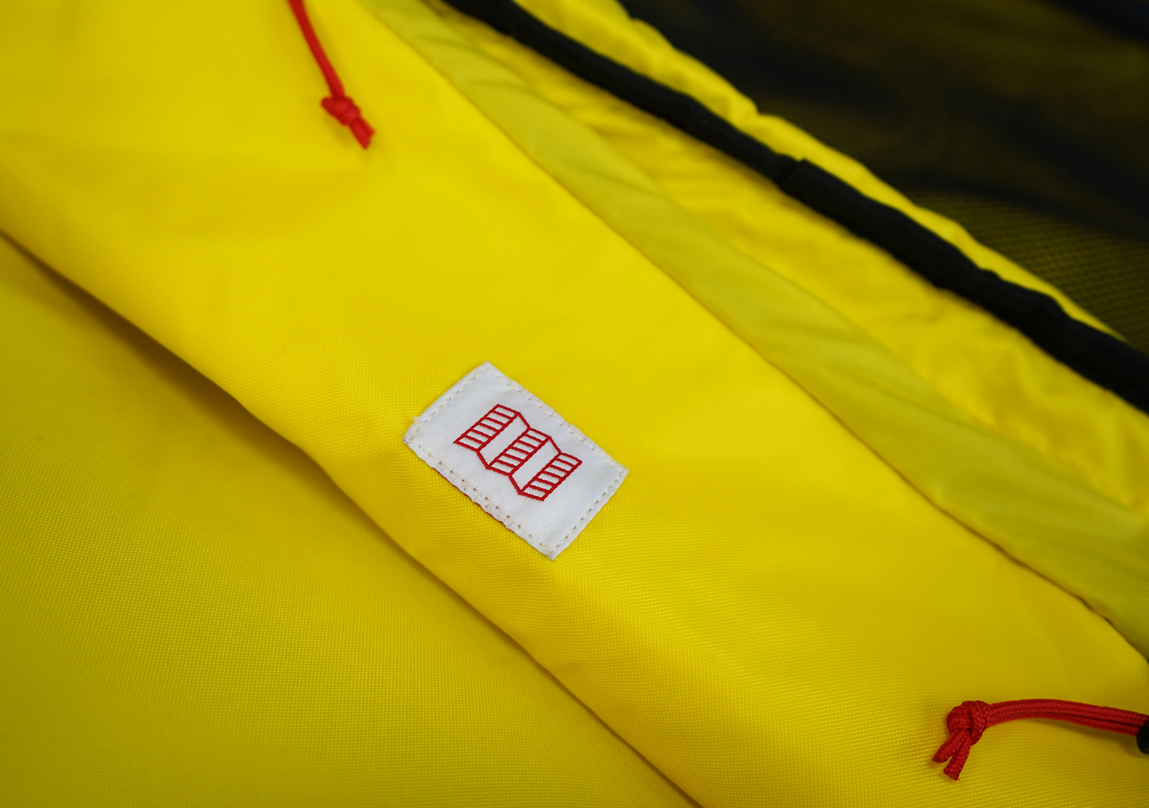 Topo Designs Travel Bag 40L Interior Branding & Fabric