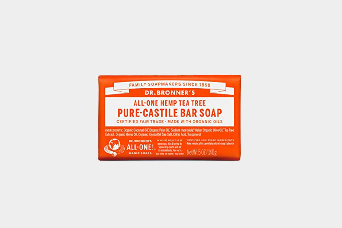 Dr. Bronner's Tea Tree Pure Castile Bar Soap