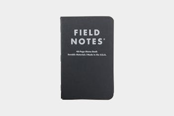 Field Notes Pitch Black Memo Book