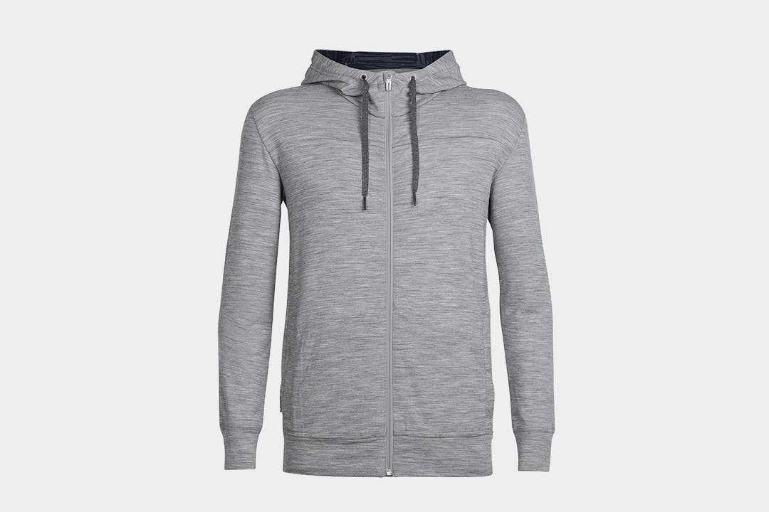 shifter long sleeve zip hood