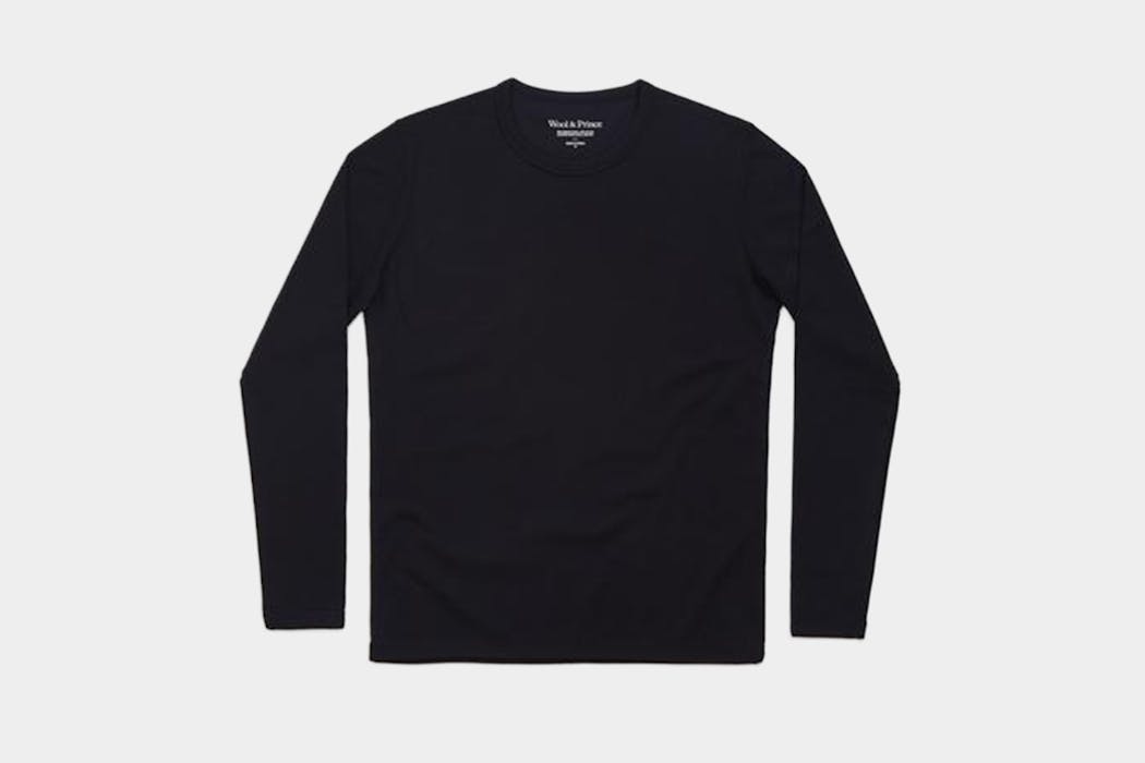 Wool & Prince Heavy Crew Neck Long Sleeve